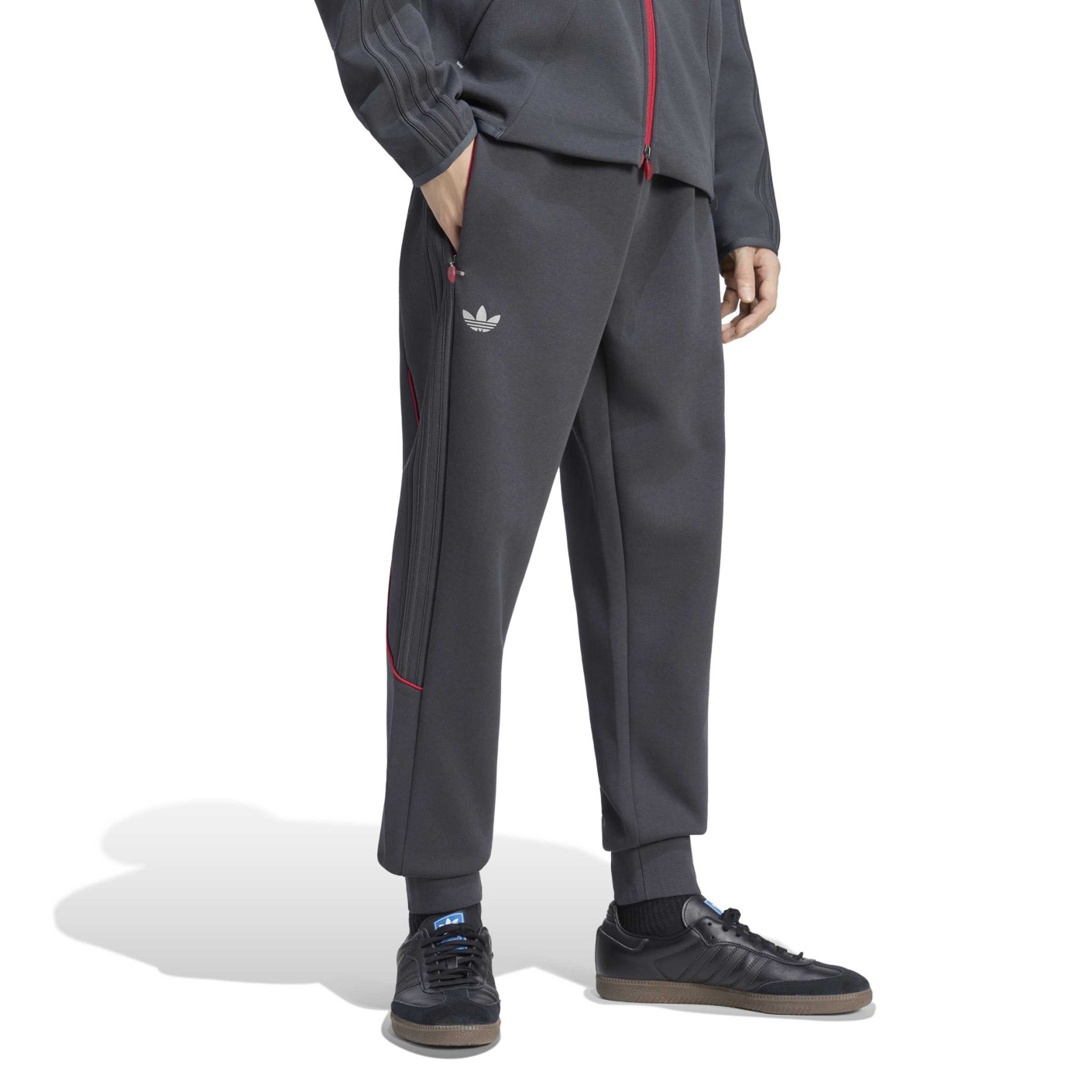 adidas Liverpool Originals Training pants Dark Grey Red Silver
