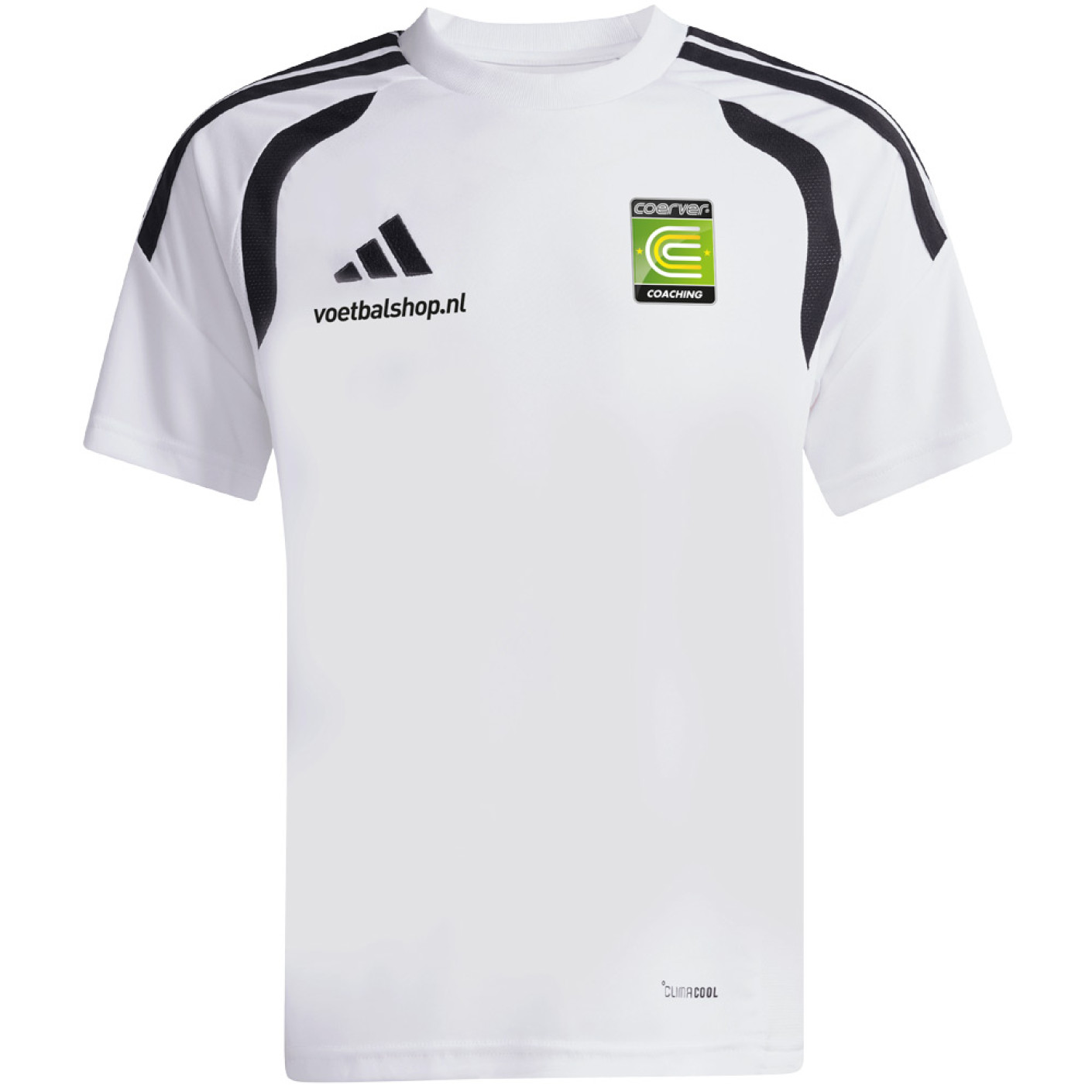 Coerver Coaching Voetbalshirt Junior Wit