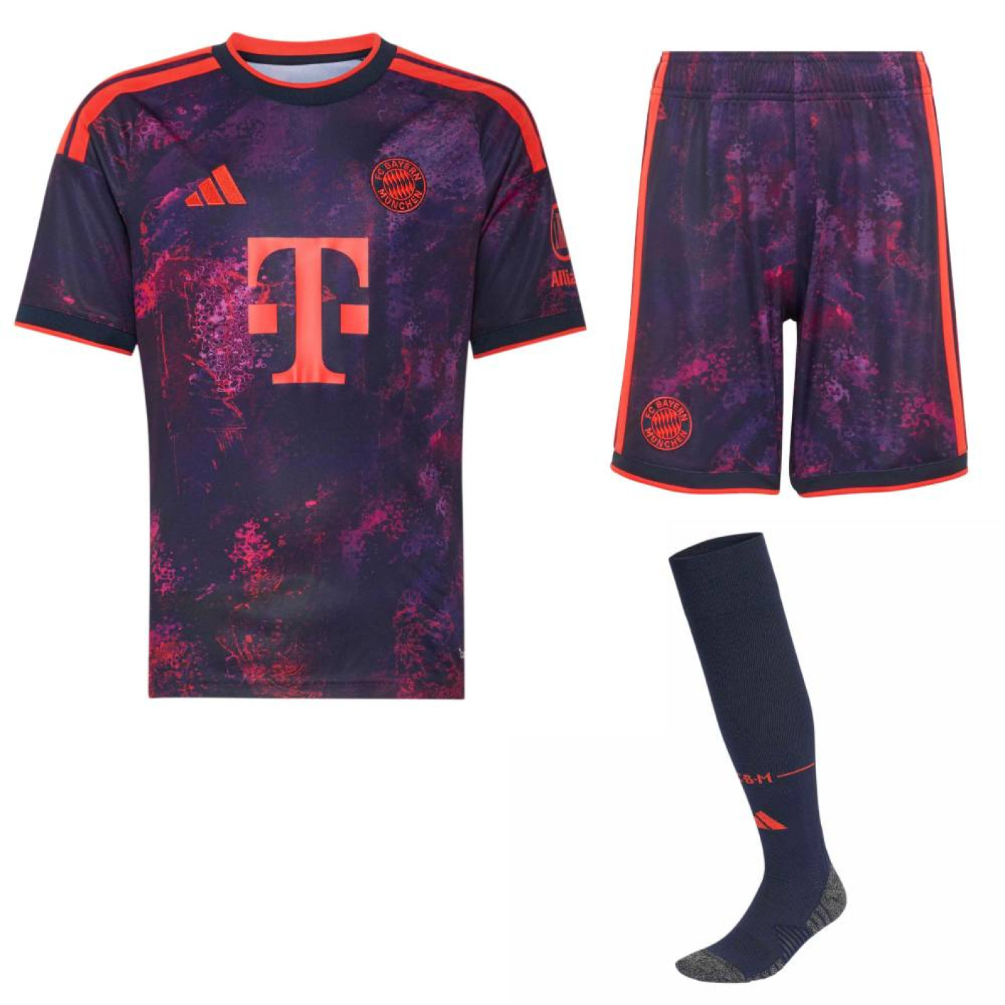adidas Bayern Munich 3rd Kit 2026-2027 Kids