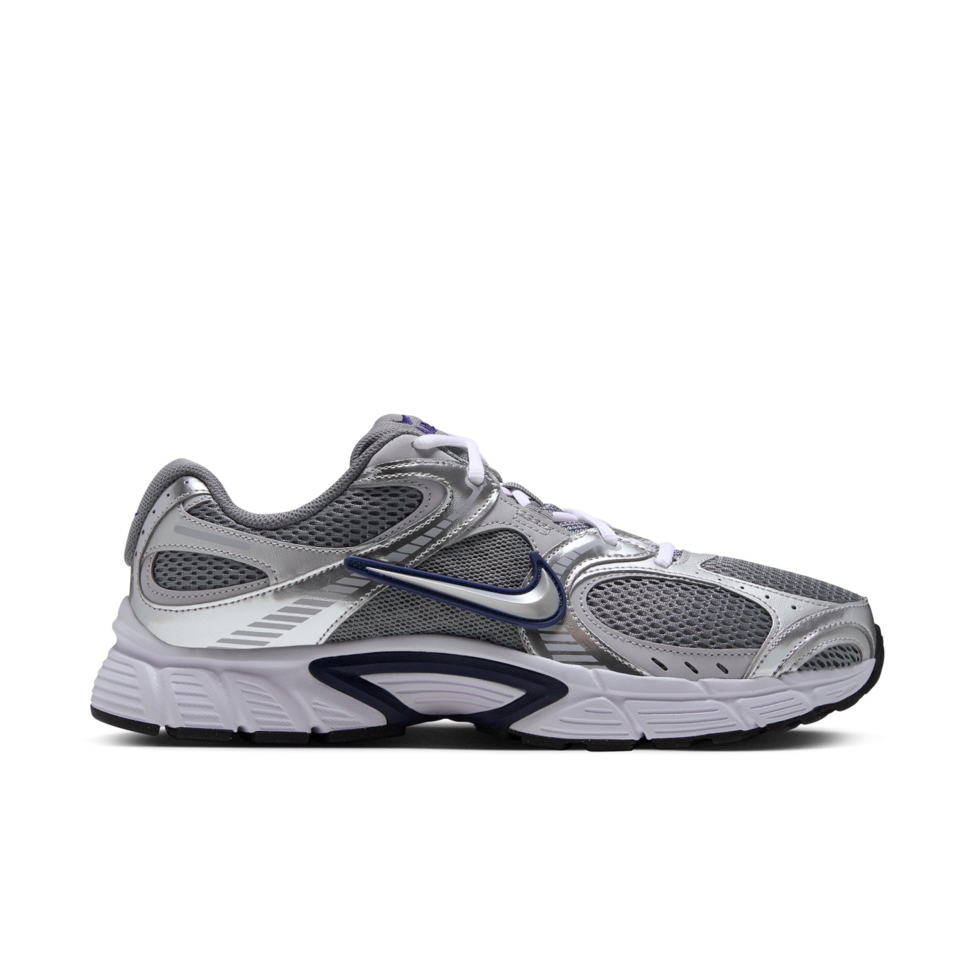 Nike V5 RNR Sneakers Grijs Metallic Silver Wolf Grey Donkerblauw