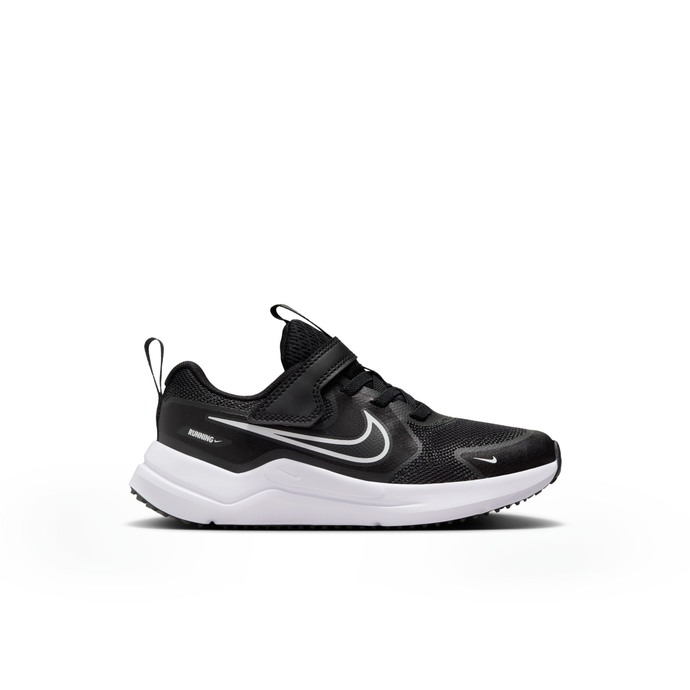 Nike Cosmic Runner Children's Running Shoes Black White Anthracite