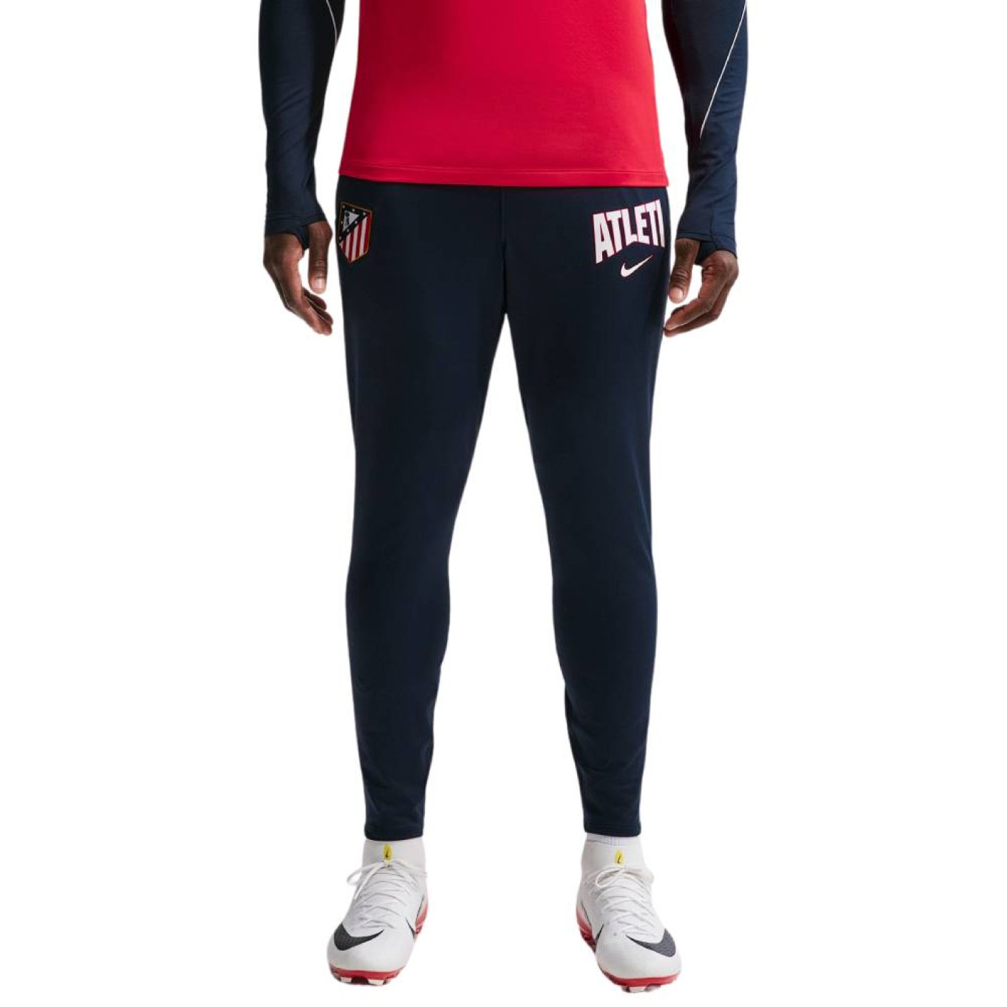 Nike Atletico Madrid Strike Trainingsbroek 2026-2027 Donkerblauw Wit