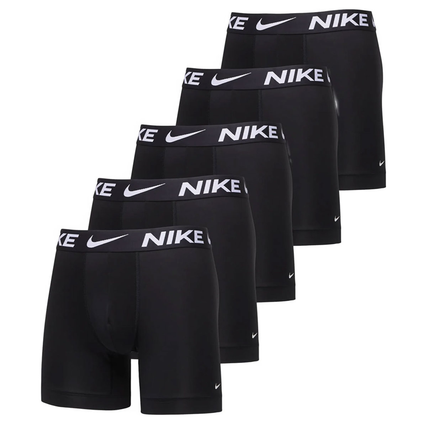 Nike Essential Micro Boxershort Brief 5-Pack Zwart Wit