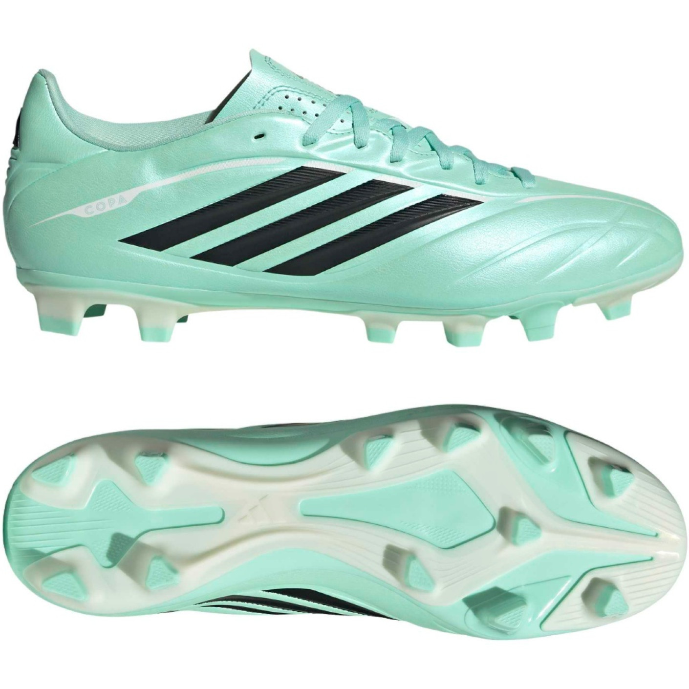 adidas Copa Pure IV Club Grass/Artificial Grass Football Boots (MG) Mint Green Black White