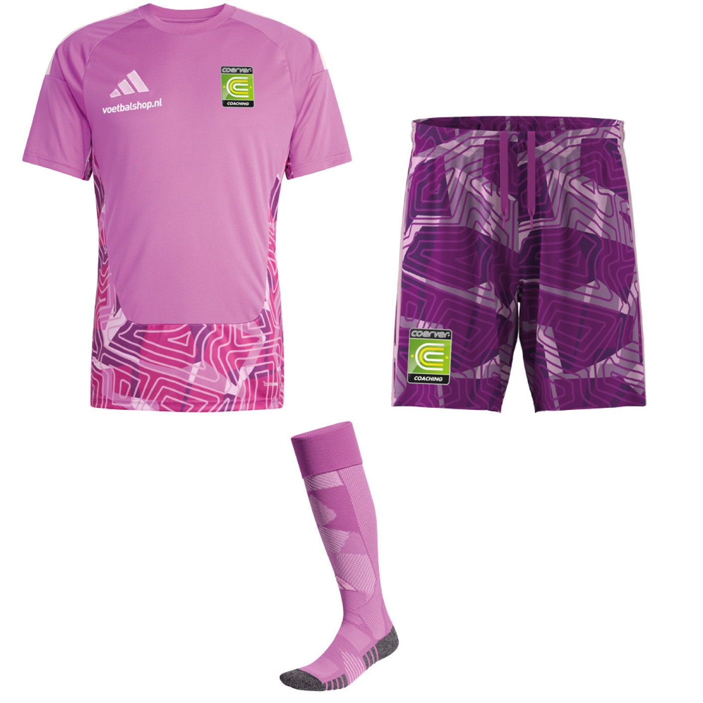 Coerver Coaching Keepersset Senior Paars