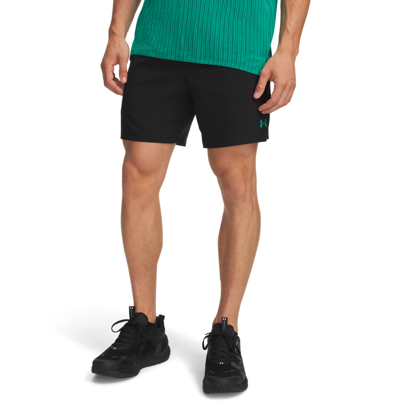 Under Armour Vanish Woven 2.0 Training Short Black Turquoise