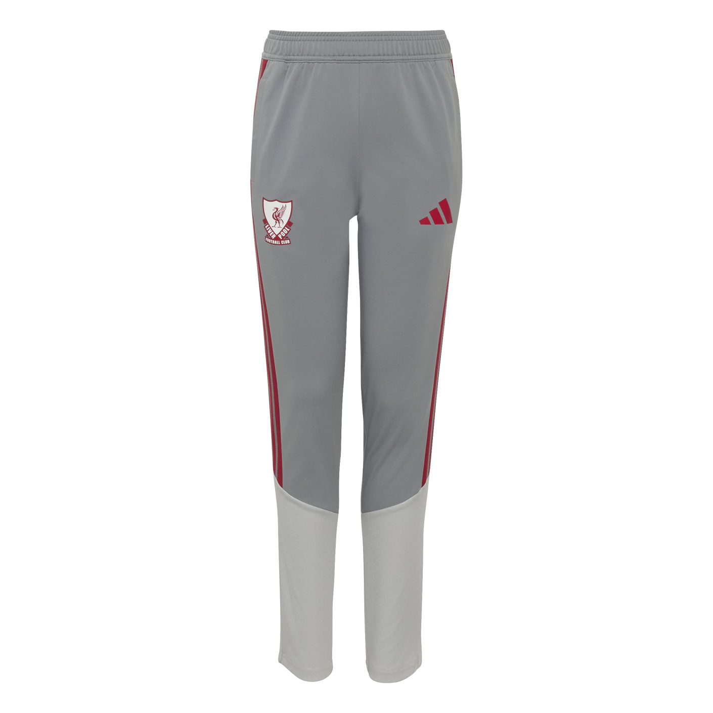 adidas Liverpool Europees Trainingsbroek 2026-2027 Kids Grijs Rood Wit