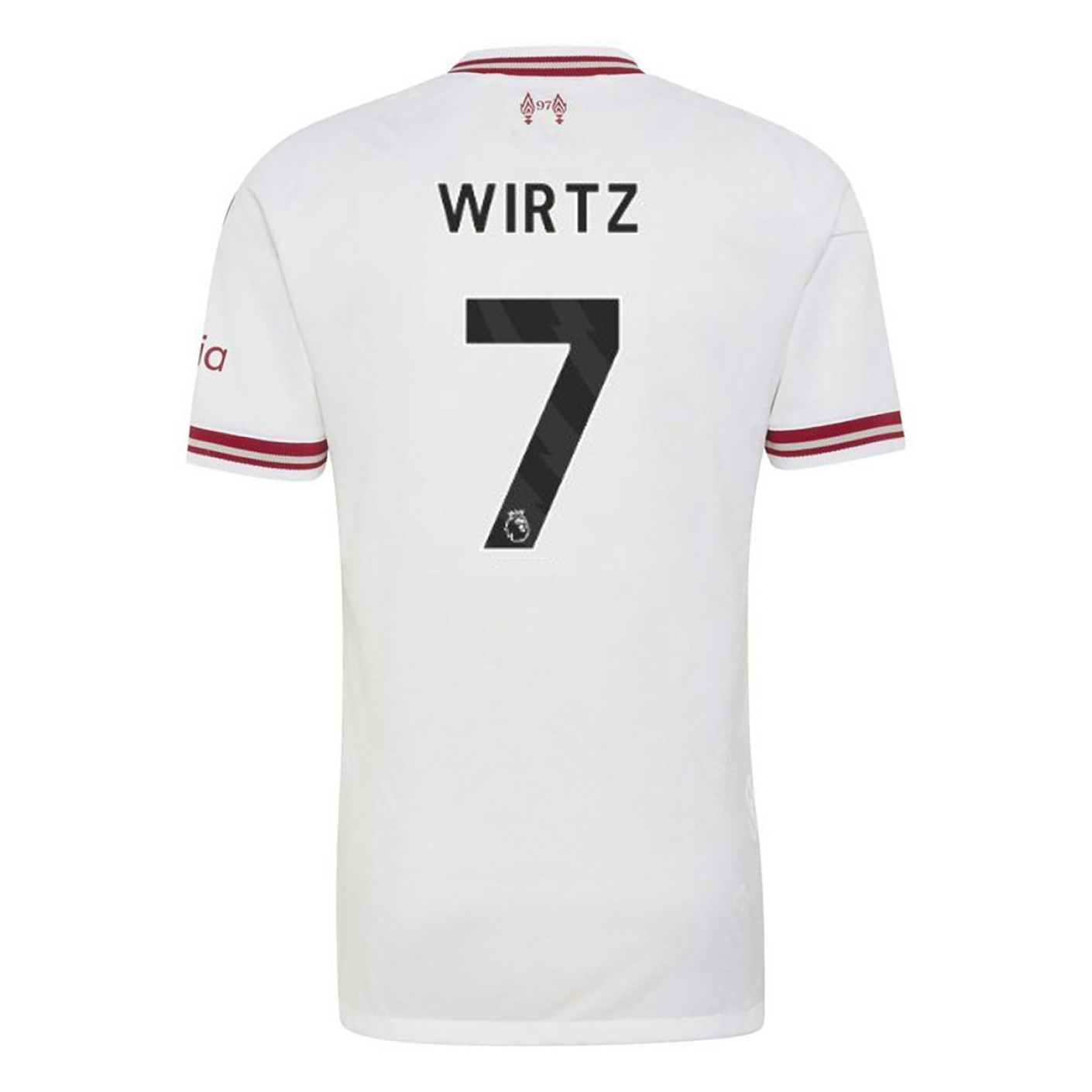 adidas Liverpool Wirtz 7 Authentic Away Shirt 2026-2027