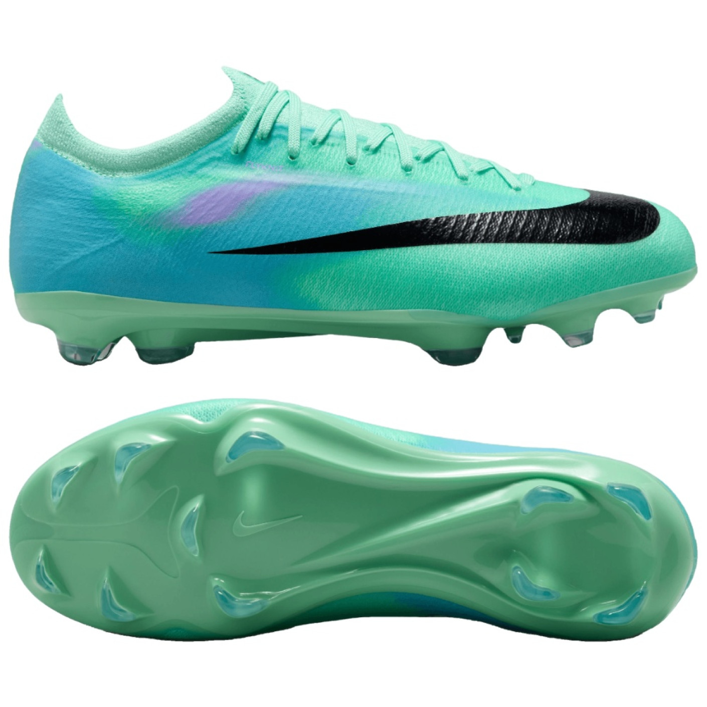 Nike Mercurial Vapor 17 Sam Kerr Pro Grass Football Boots (FG) Kids Turquoise Blue Purple Orange