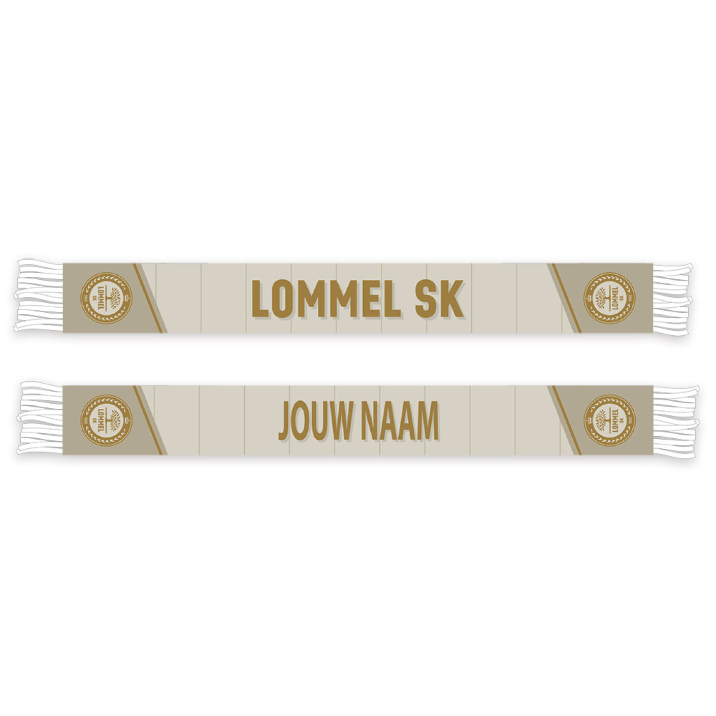 Lommel SK Sjaal Uitshirt 2026-2027 Gepersonaliseerd