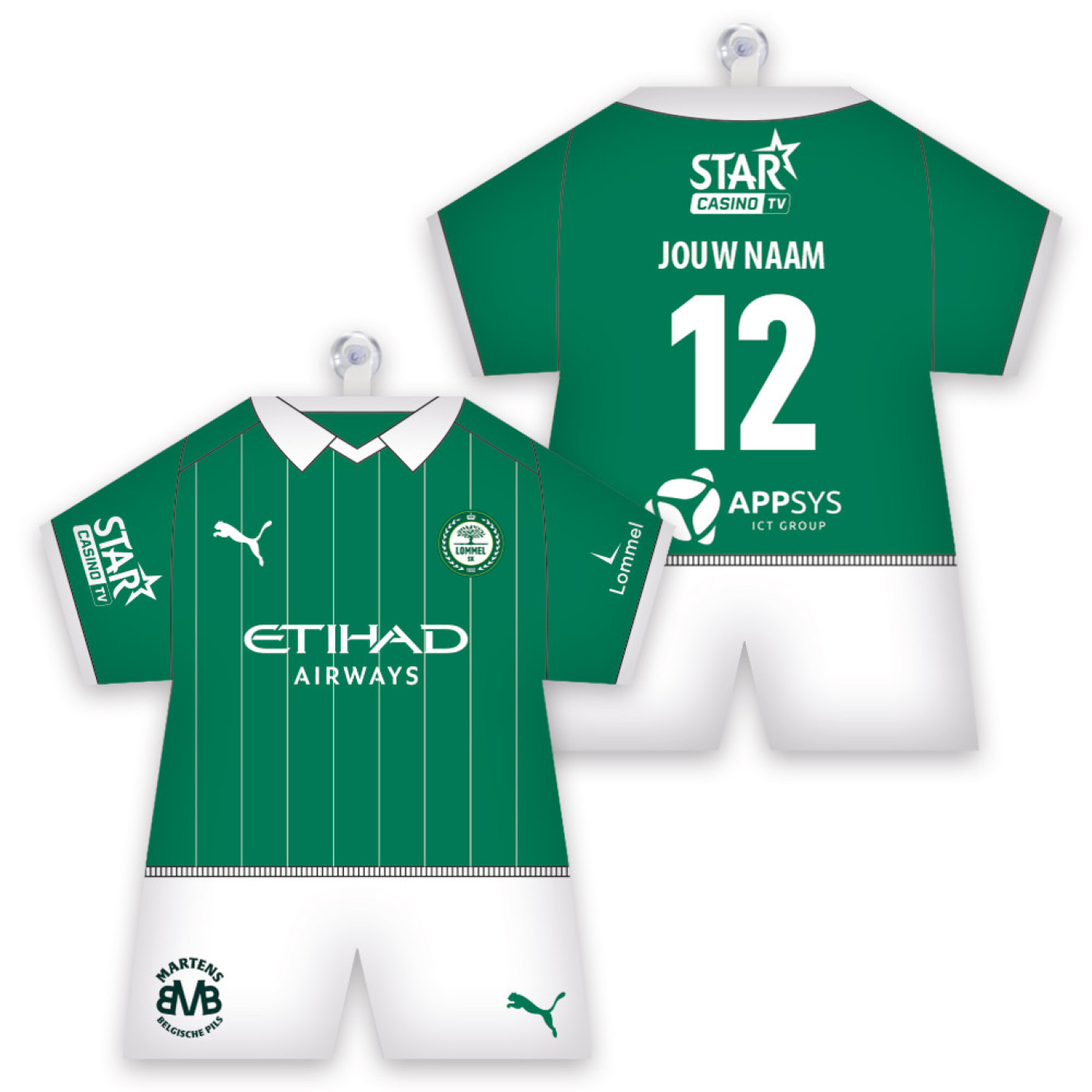 Lommel SK Maxidress Home Shirt 2026-2027 Personalised