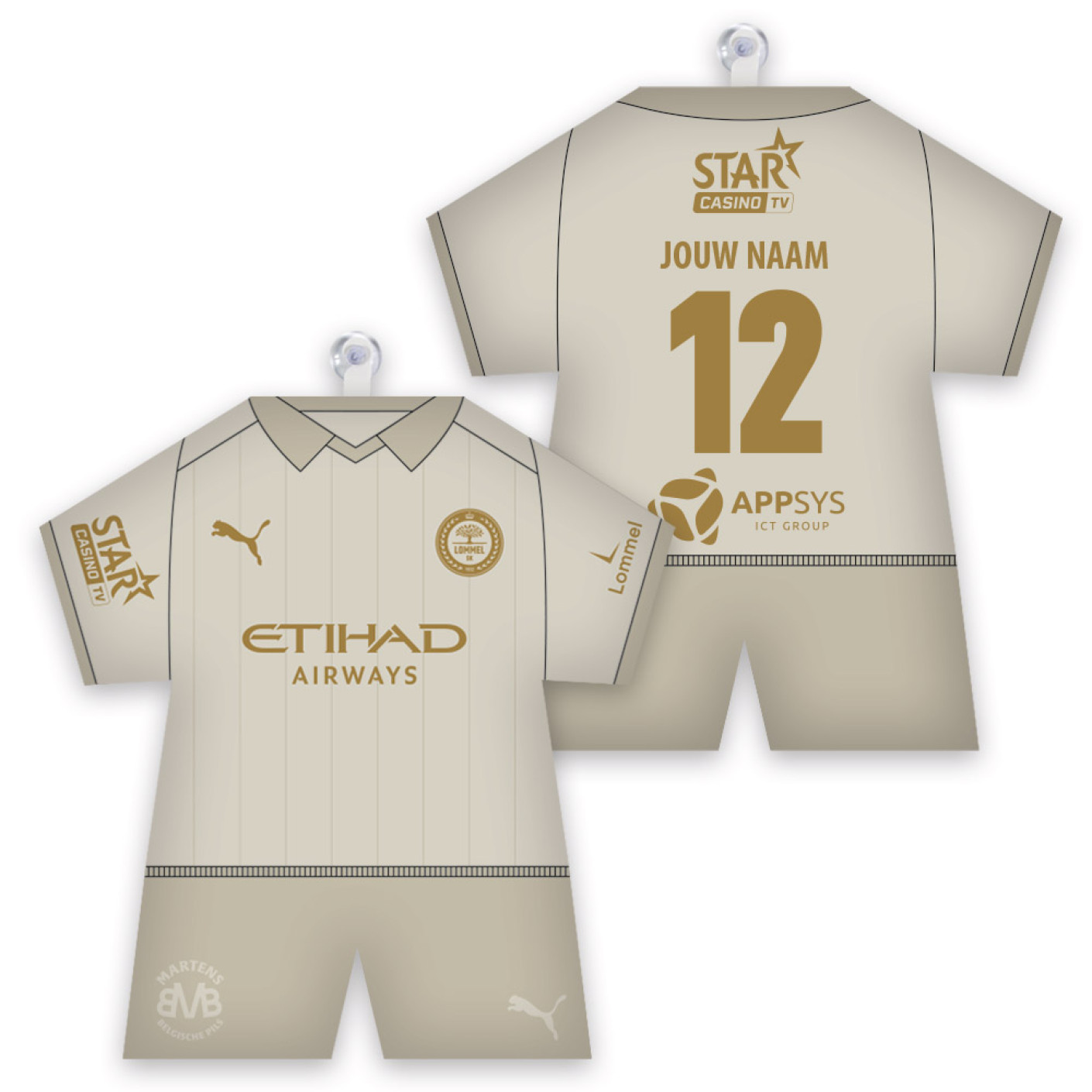 Lommel SK Maxidress Away Shirt 2026-2027 Personalised