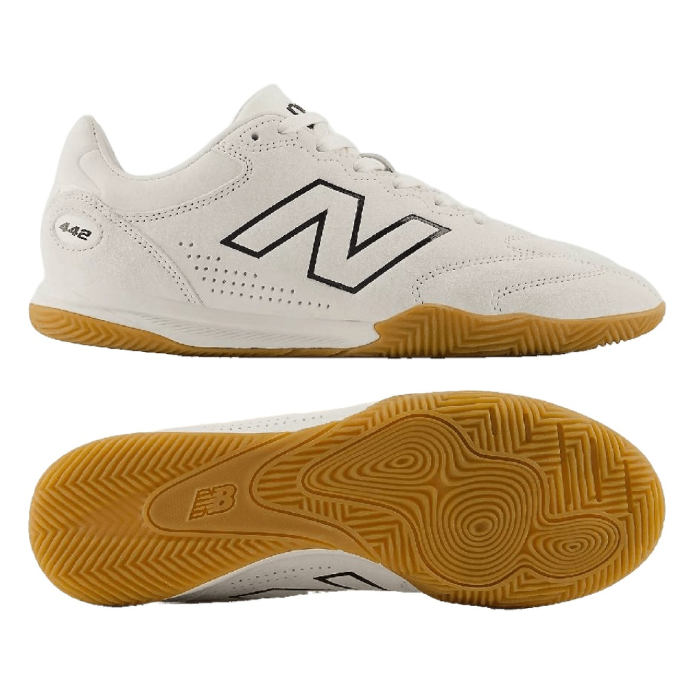 New Balance 442 Elite Indoor Football Boots (IN) White Black White