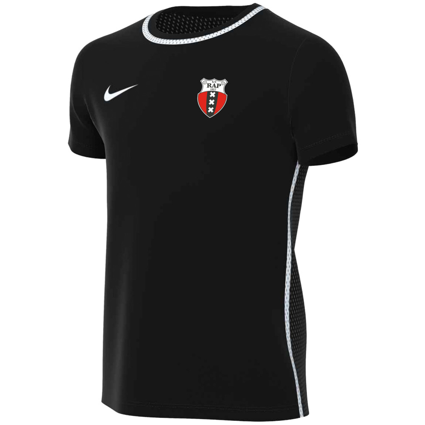 SV RAP Trainings Shirt Zwart Kids