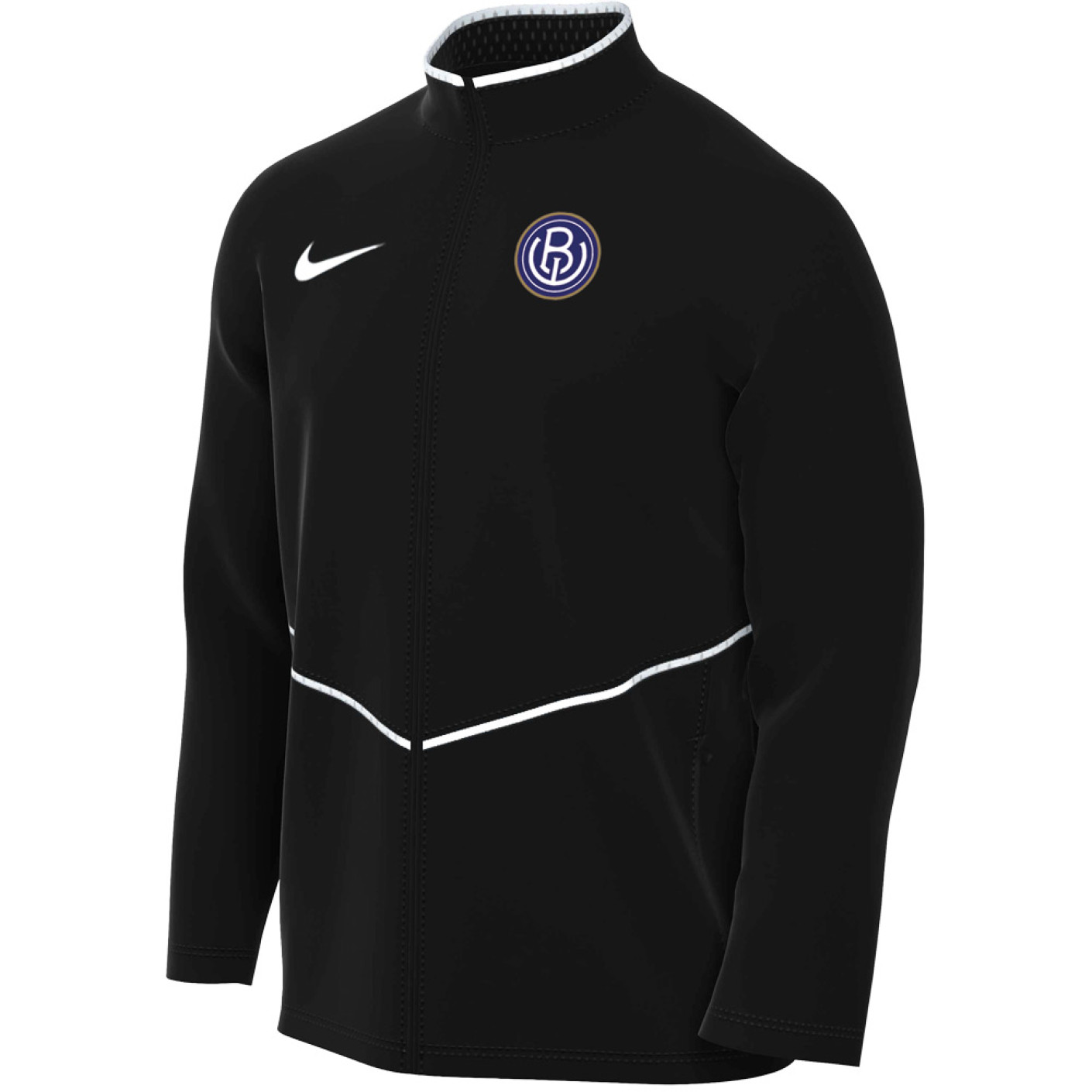 ASV Blauw Wit Regenjas Zwart