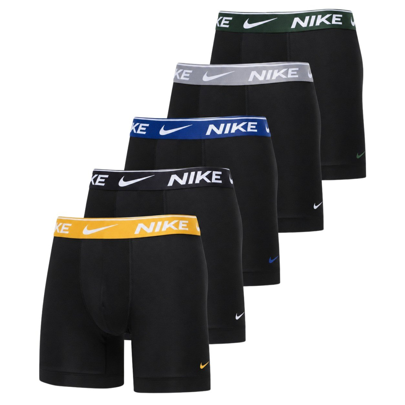 Nike Dri Fit Essential Cotton Stretch Boxershorts 5-Pack Graphite