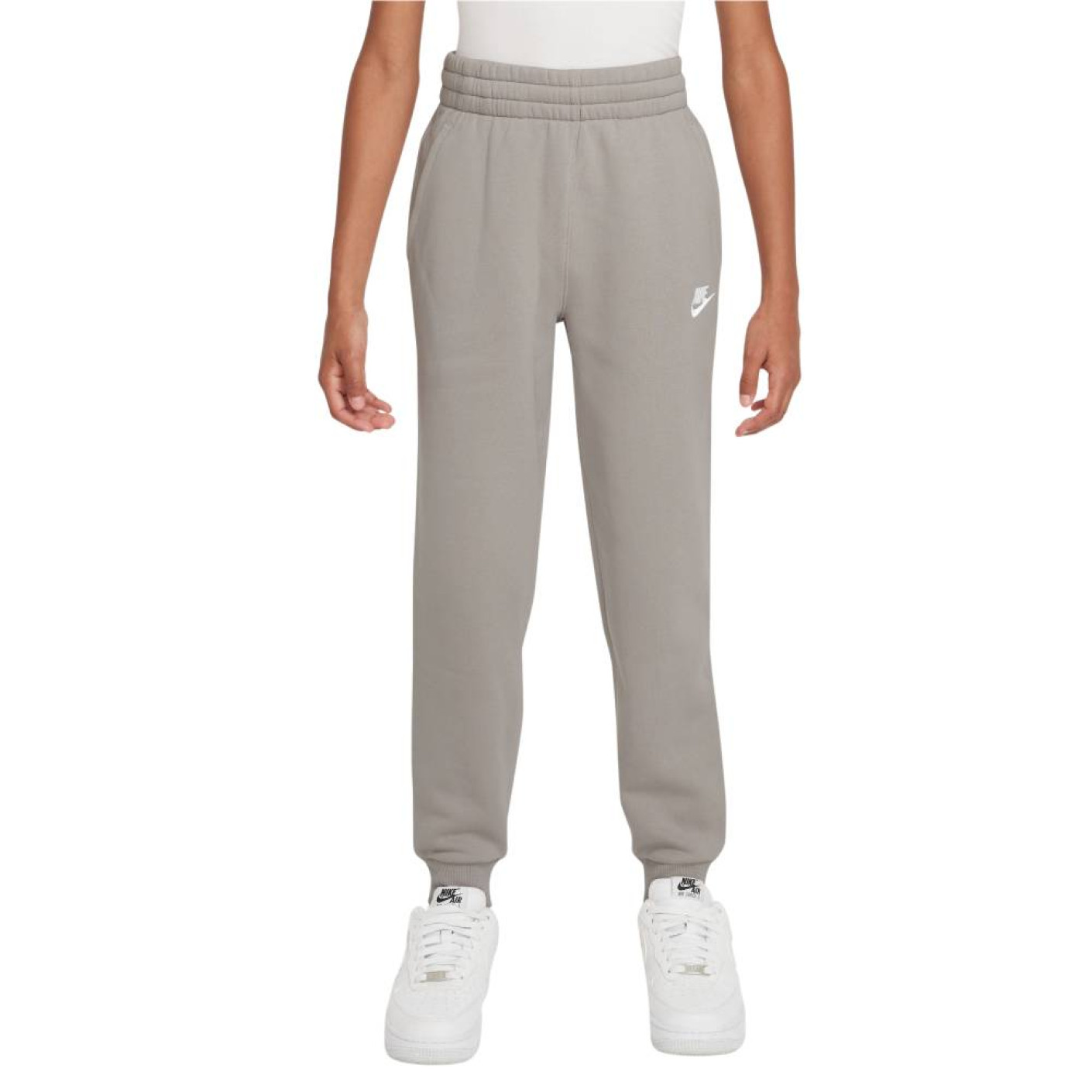 Nike Sportswear Club Fleece Sweat Pants Kids Light Beige White