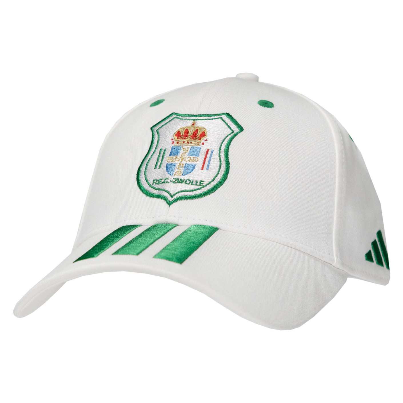adidas PEC Zwolle Cap Wit Groen
