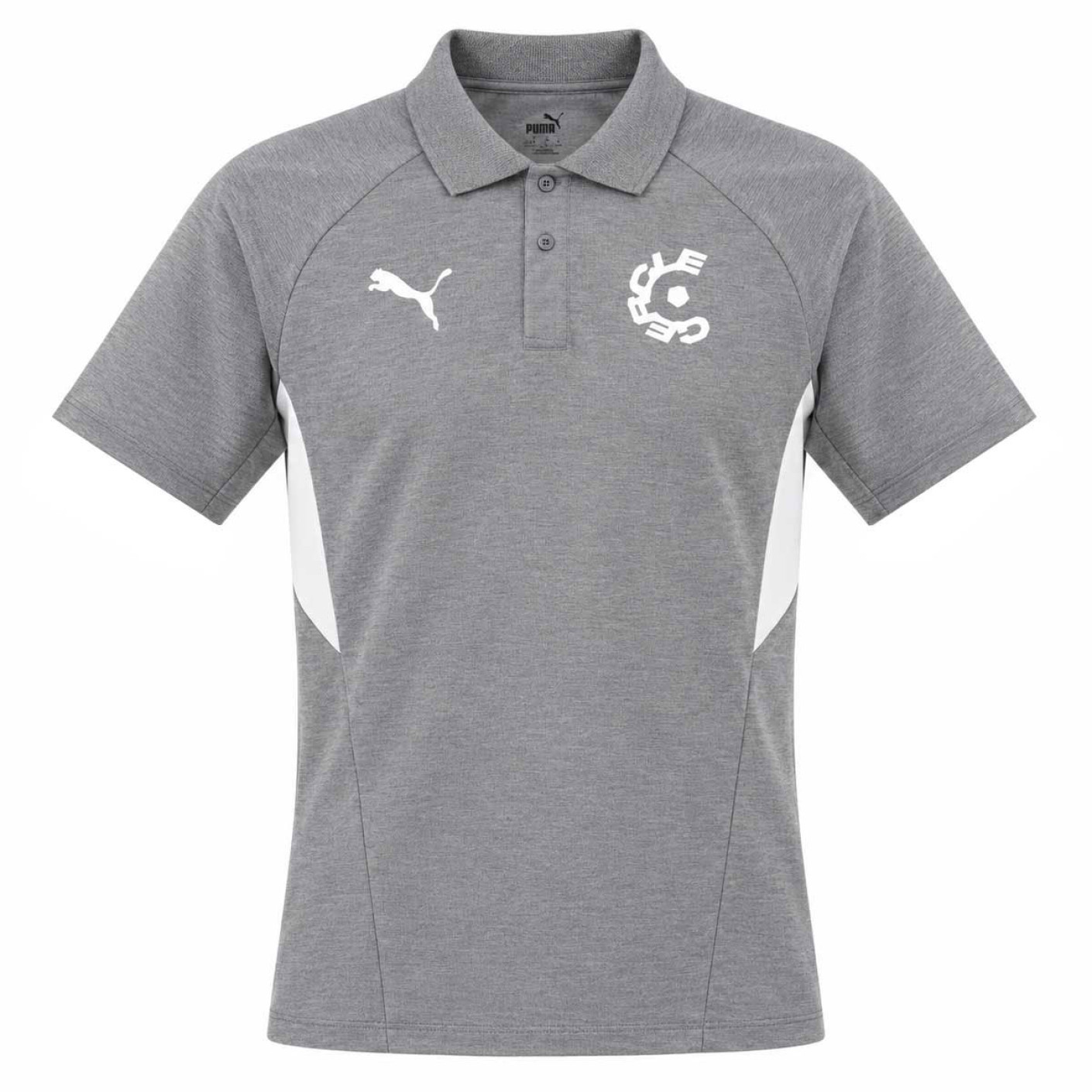 PUMA Cercle Brugge Casual Polo 2026-2027 Kids Grey