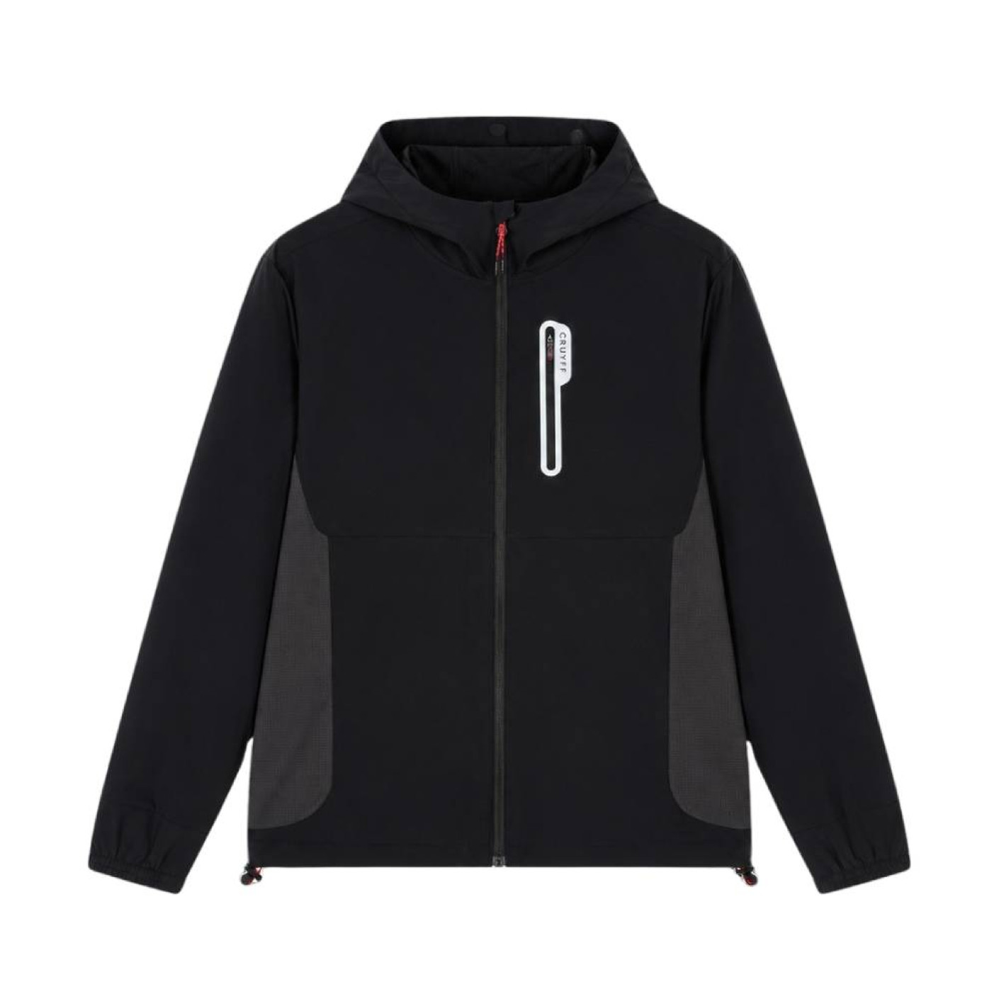 Cruyff Magnitude Woven Training Jacket Black Silver