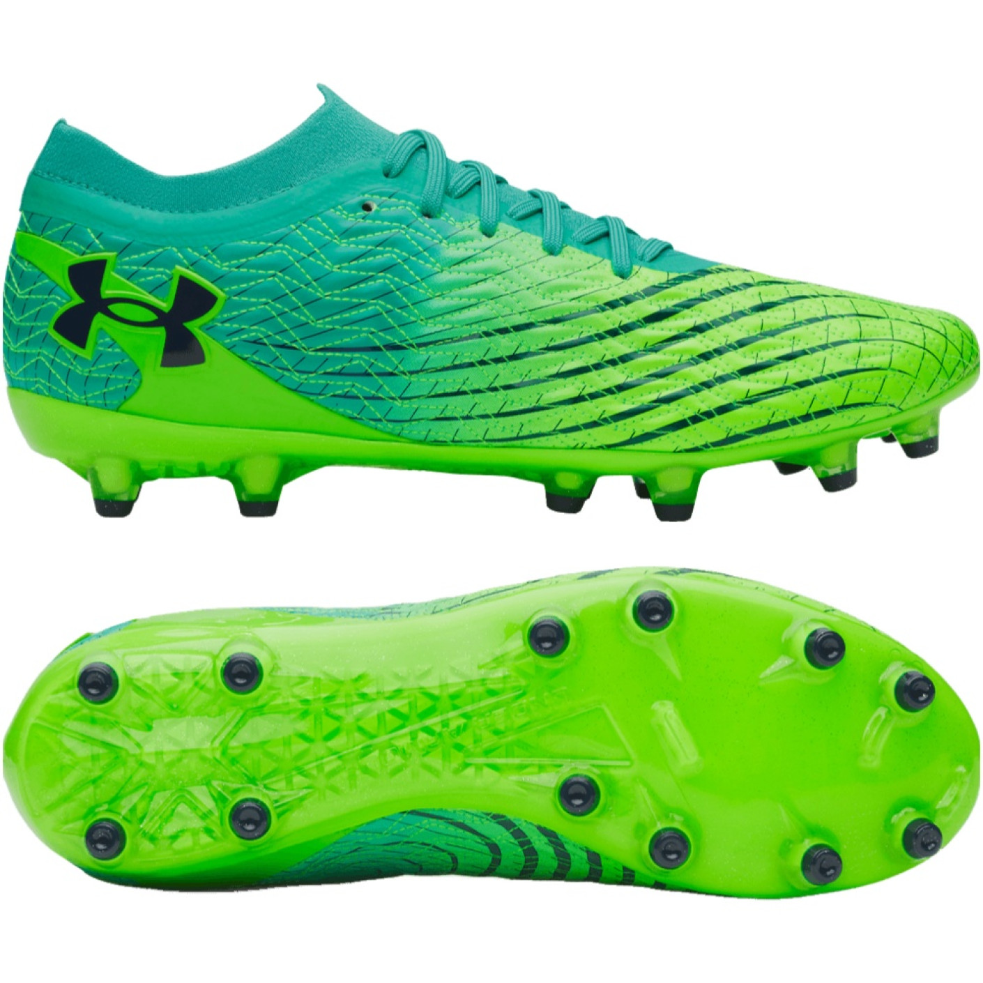 Under Armour Magnetico Pro 5 Grass Football Boots (FG) Green