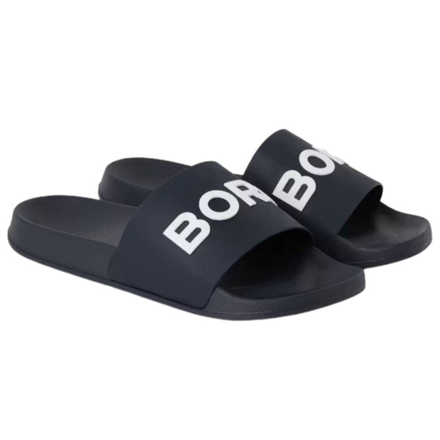 Björn Borg Knox Slippers Donkerblauw Wit