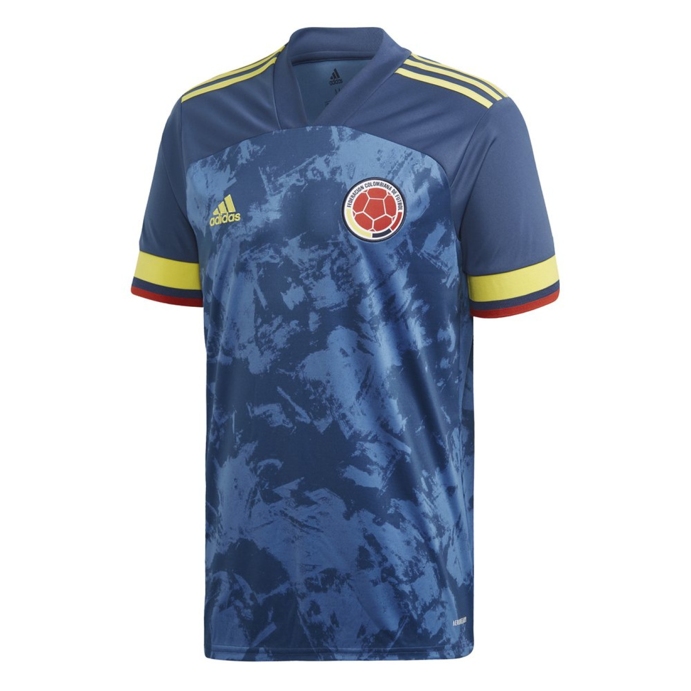 adidas Colombia Uitshirt 2020-2021 Blauw Geel Rood