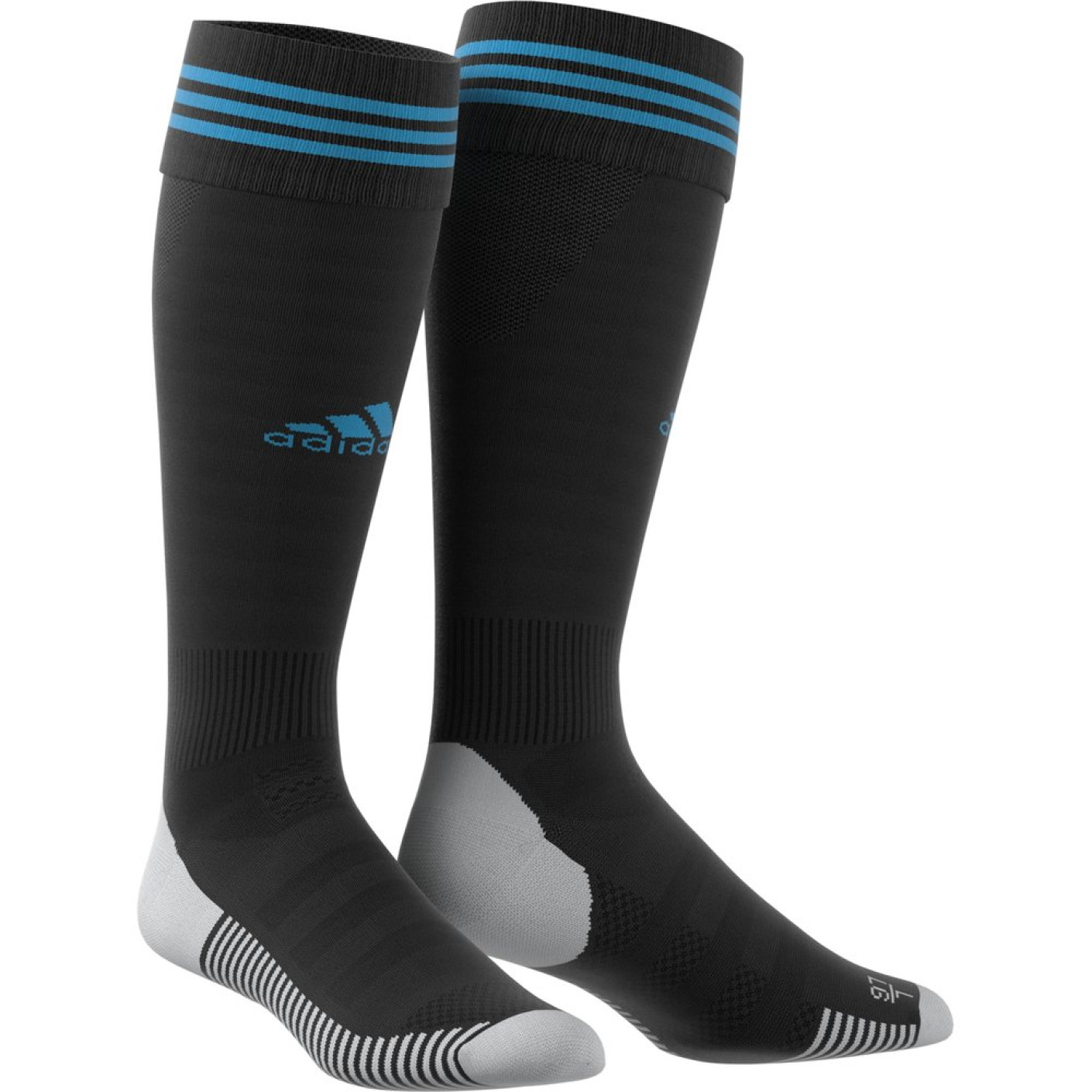 adidas ADI SOCK 18 Voetbalsokken Zwart Blauw