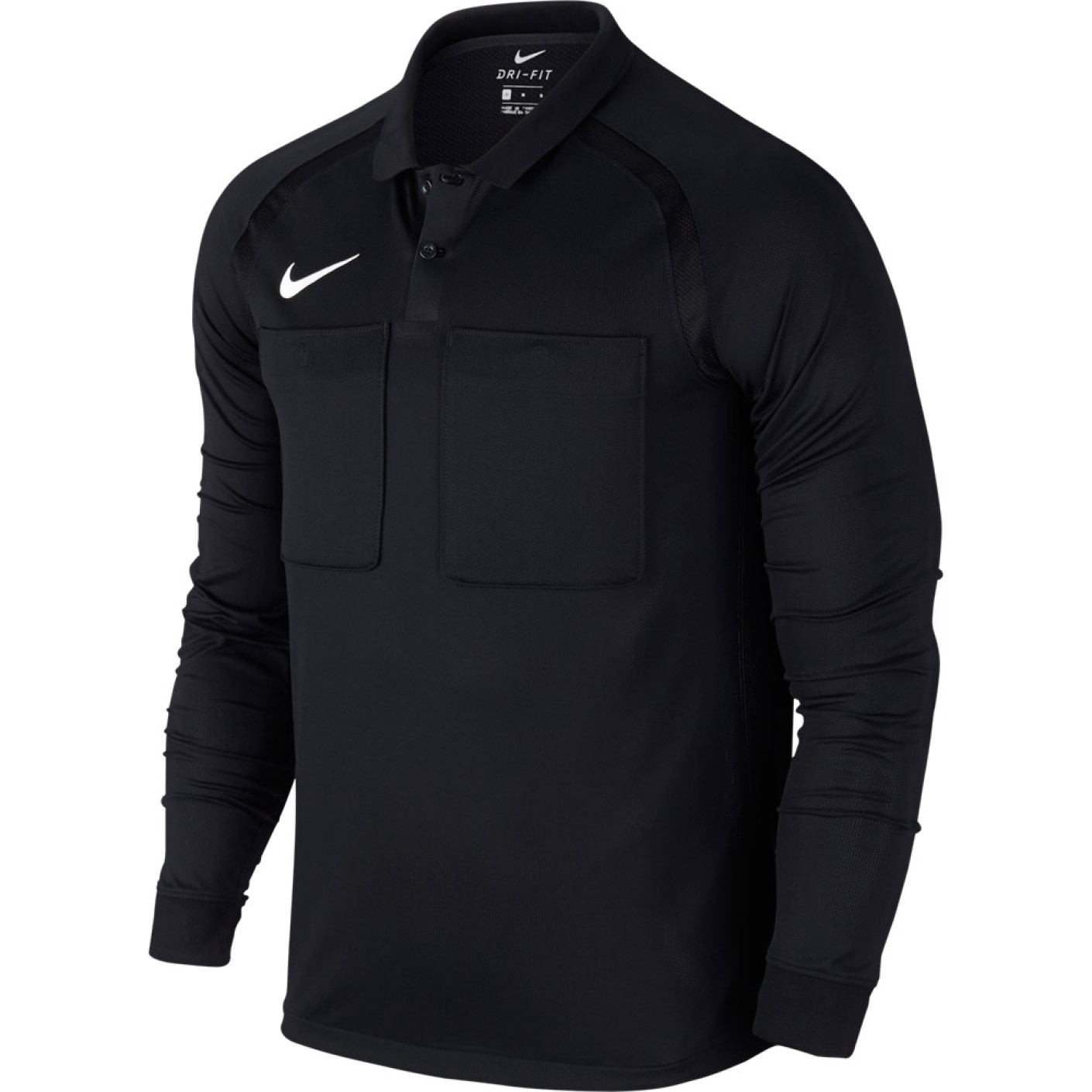 Nike Team LS Scheidsrechtersshirt Jersey Black White