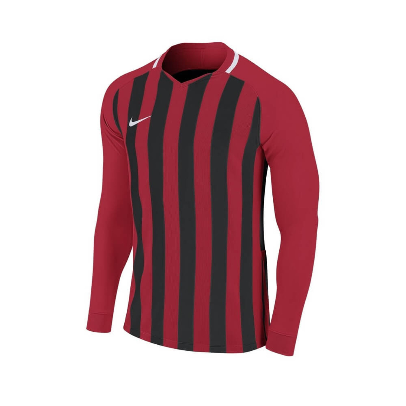 Nike Stripe Division III Voetbalshirt Lange Mouwen University Red Kids