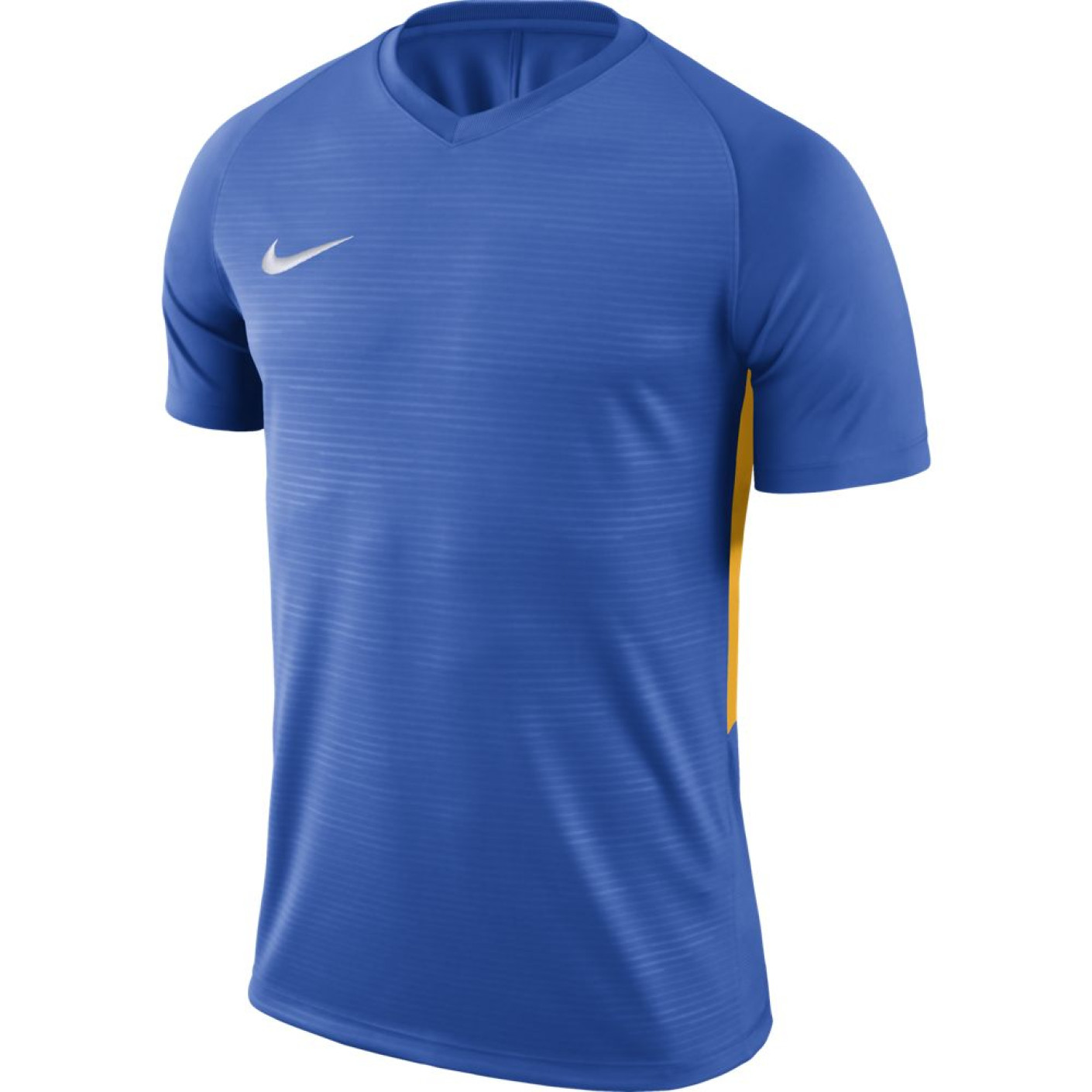Nike Tiempo Premier Voetbalshirt Blauw Geel