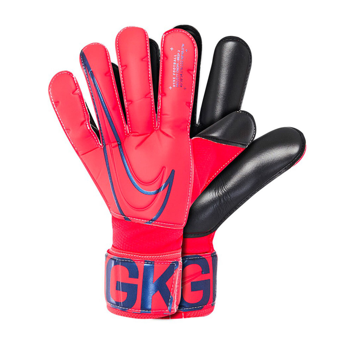 Nike Grip 3 Keepershandschoenen Roze Blauw Zwart