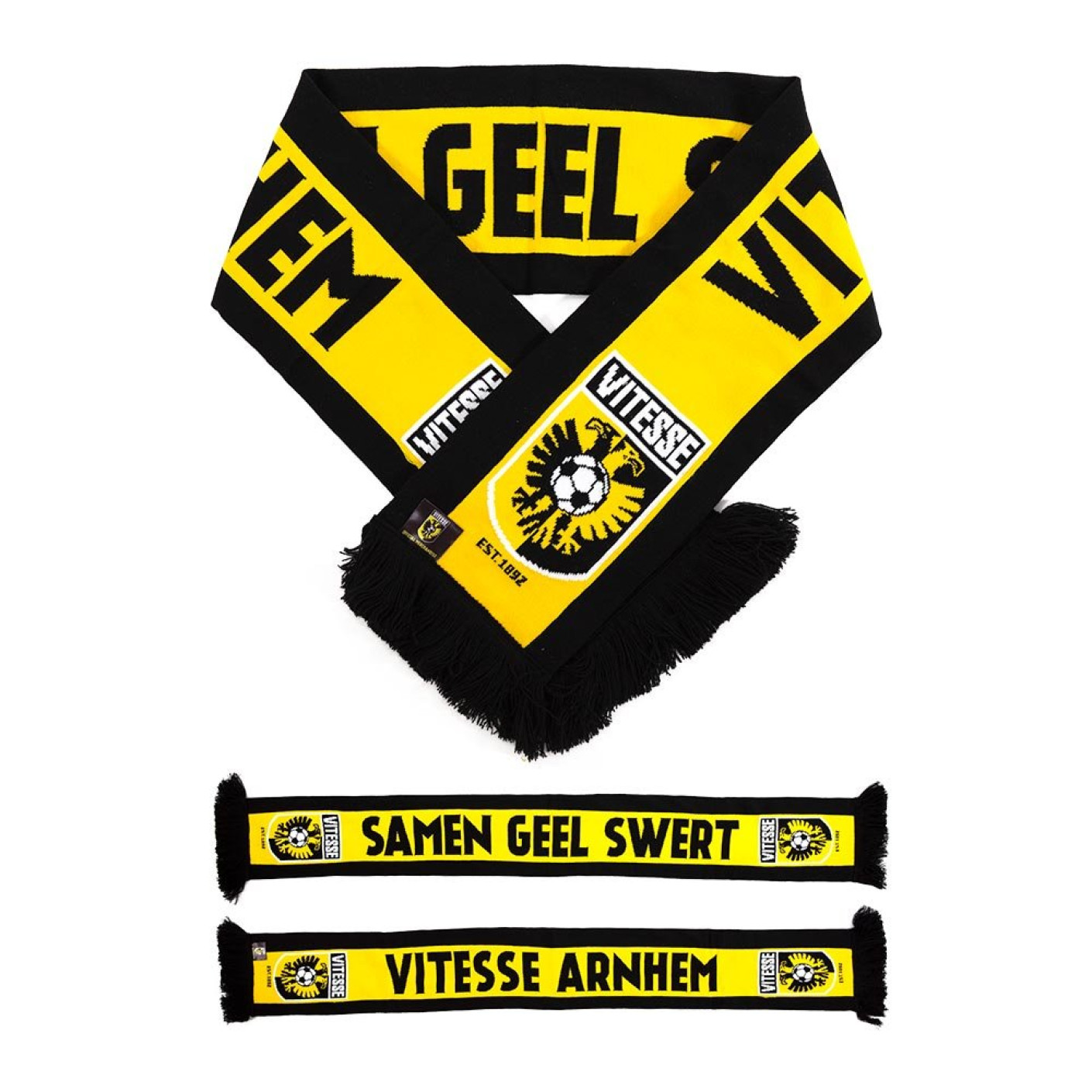 Vitesse Fansjaal Samen Geel Swert