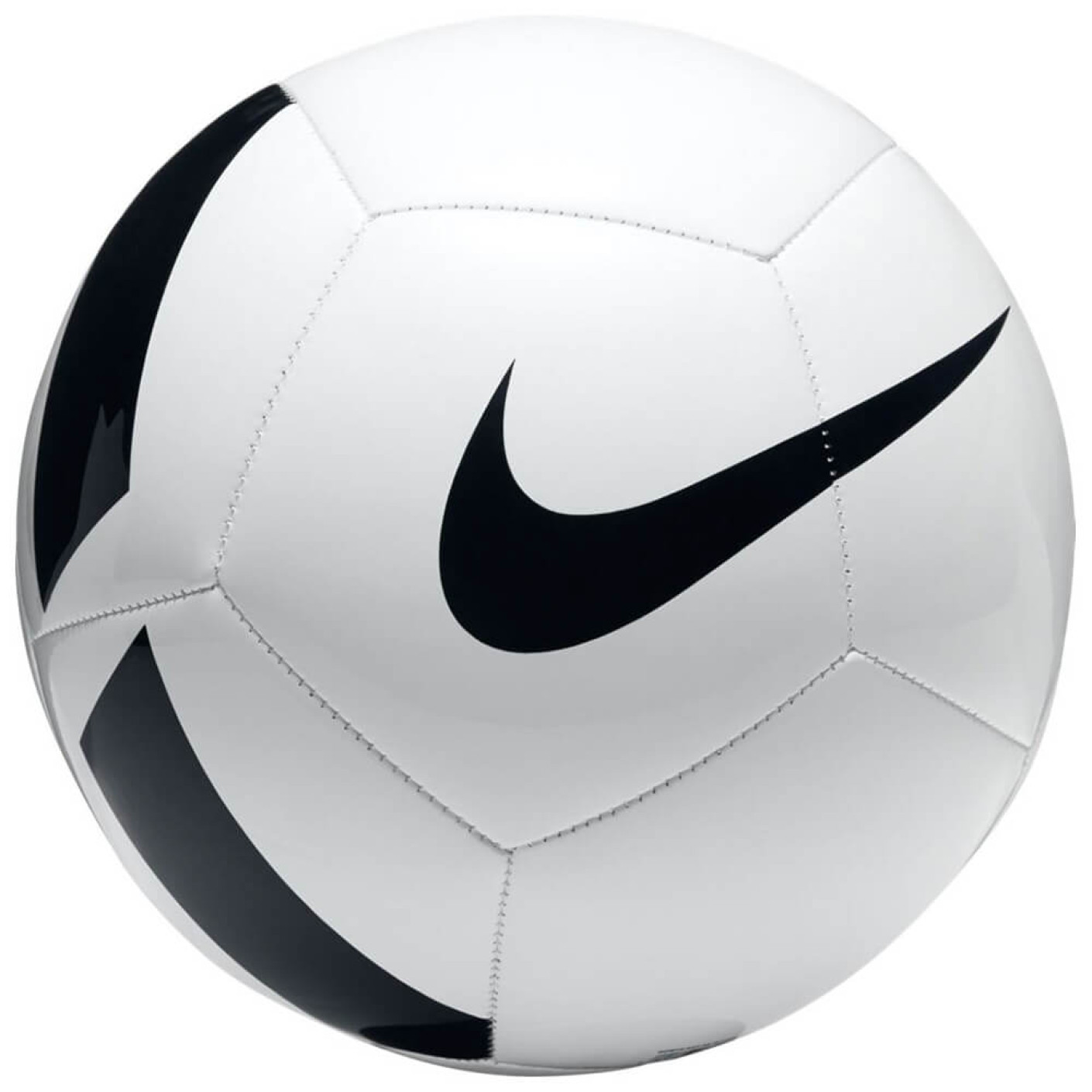 Nike Pitch Team Voetbal maat 5 Wit Zwart