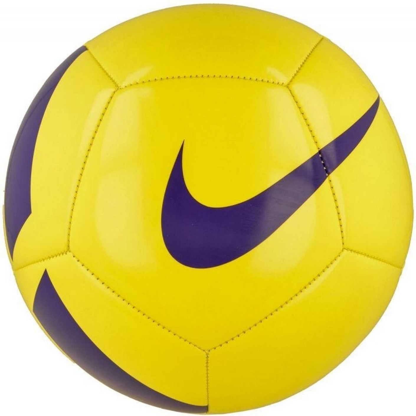 Nike Pitch Team Voetbal Yellow maat 5