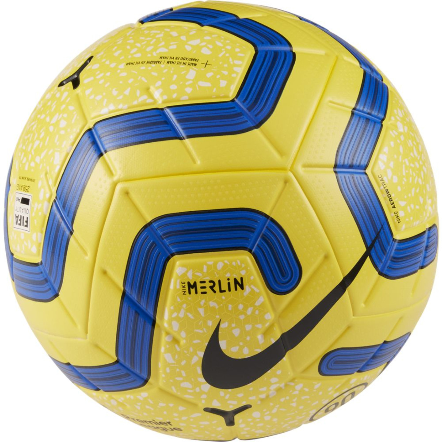 Nike Premier League Merlin Voetbal Officieel Geel Zwart