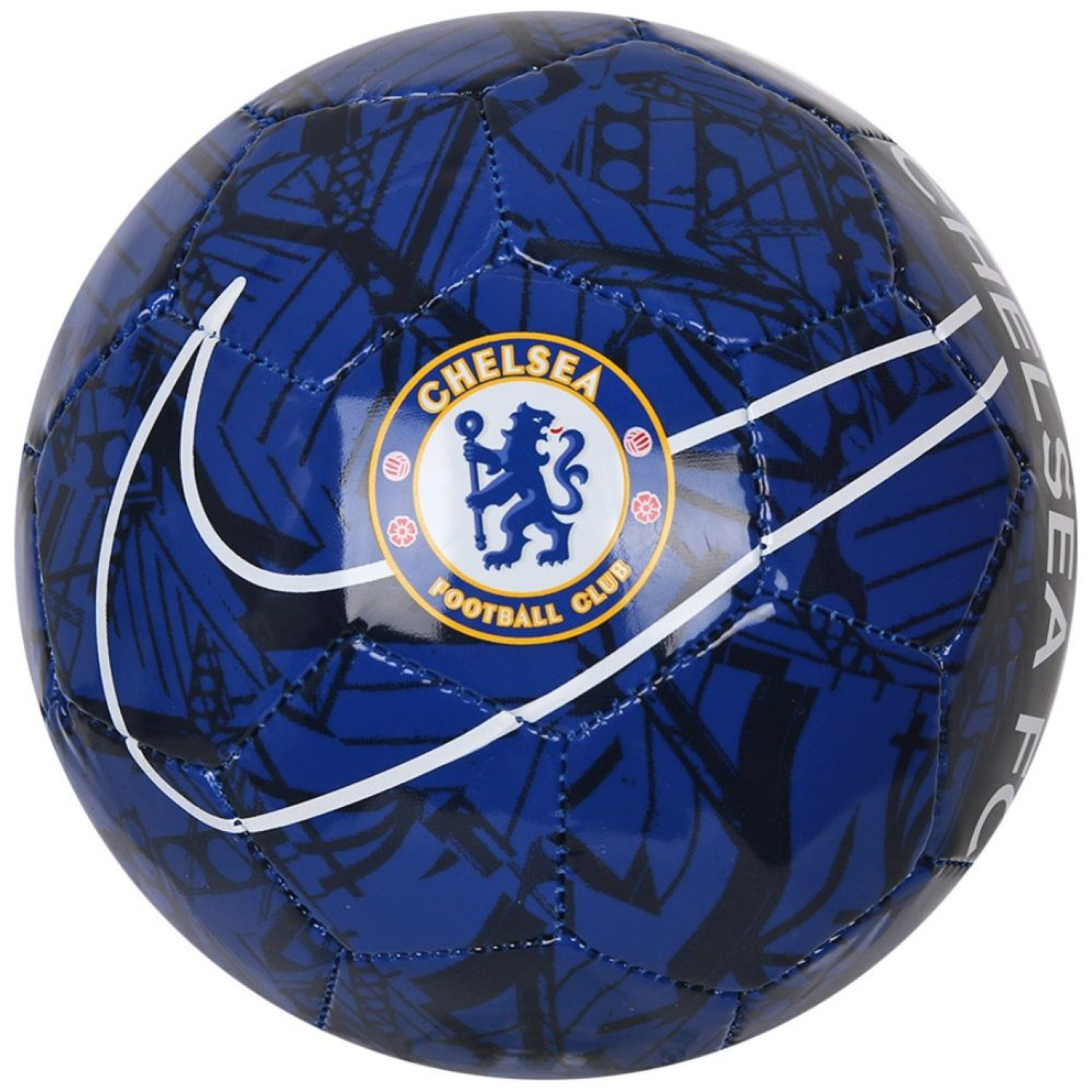 Nike Chelsea Skill Mini Voetbal Blauw Wit