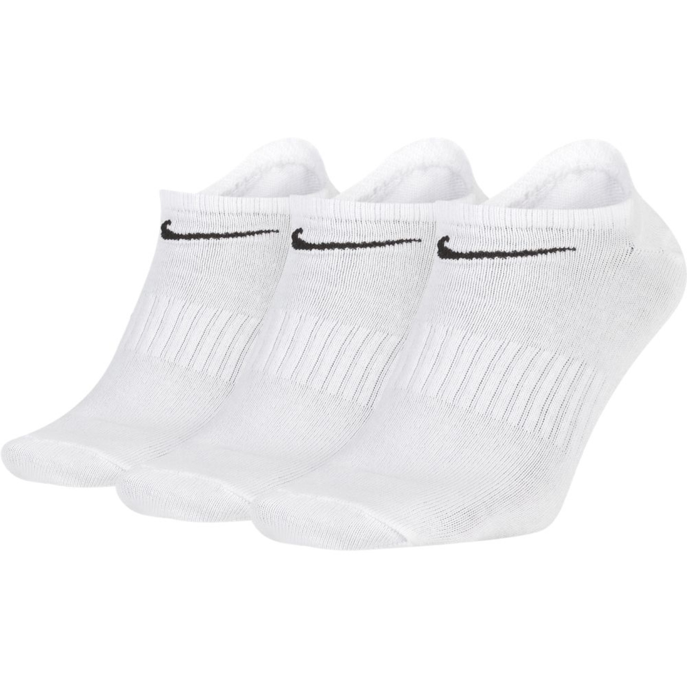 fractura condensador pronto Nike Everyday Lightweight No-Show Sokken 3-Pack Wit