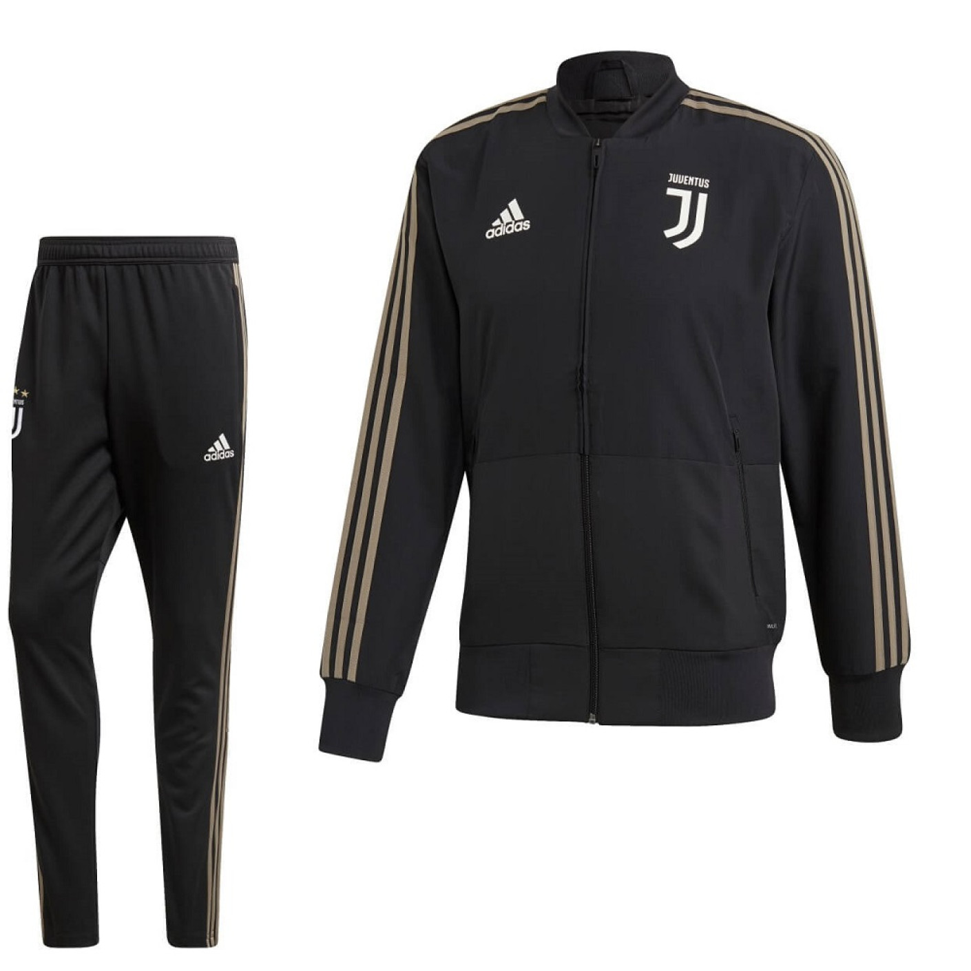 adidas Juventus Presentatie Trainingspak 2018-2019 Black