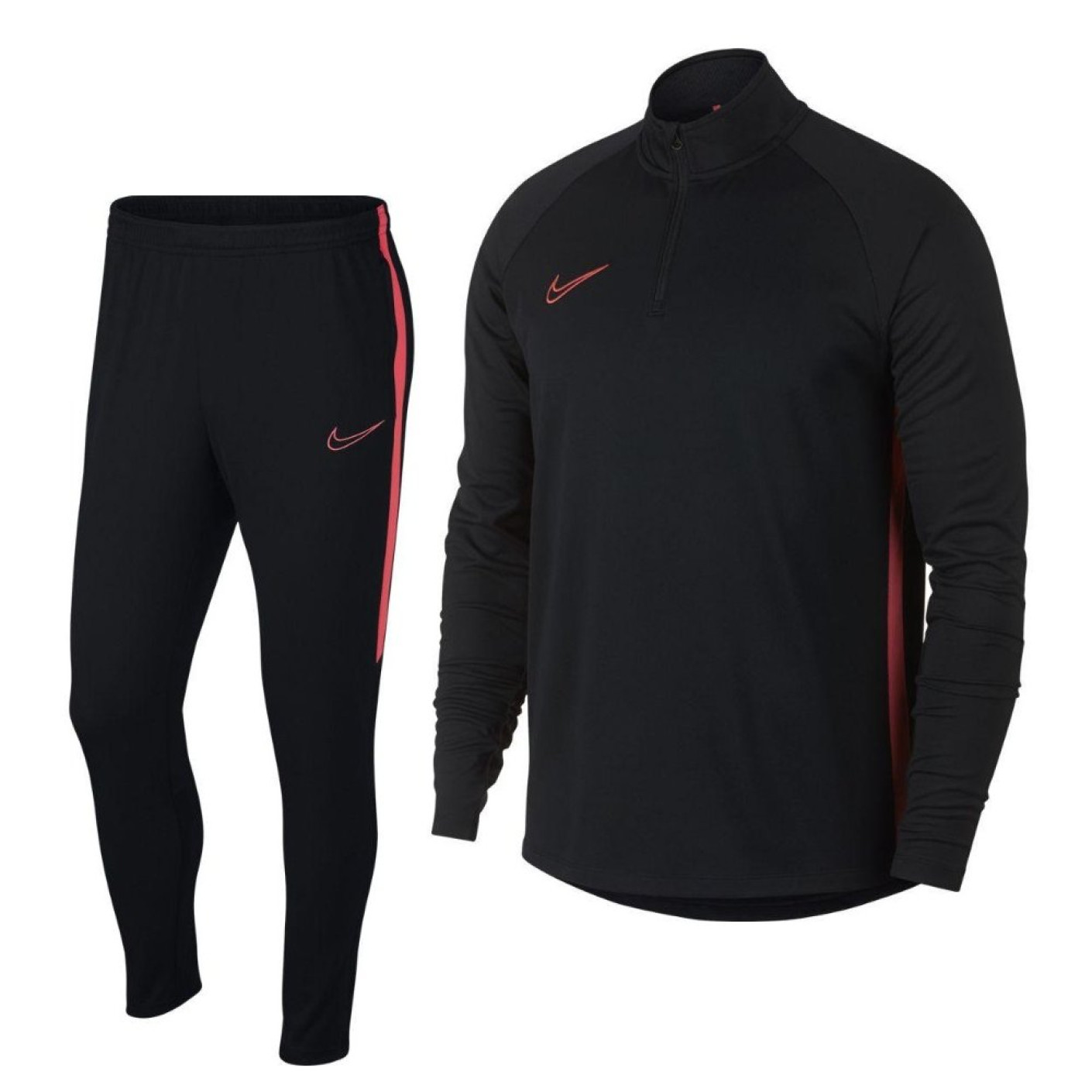 Nike Dry Academy Drill Trainingspak Zwart Roze