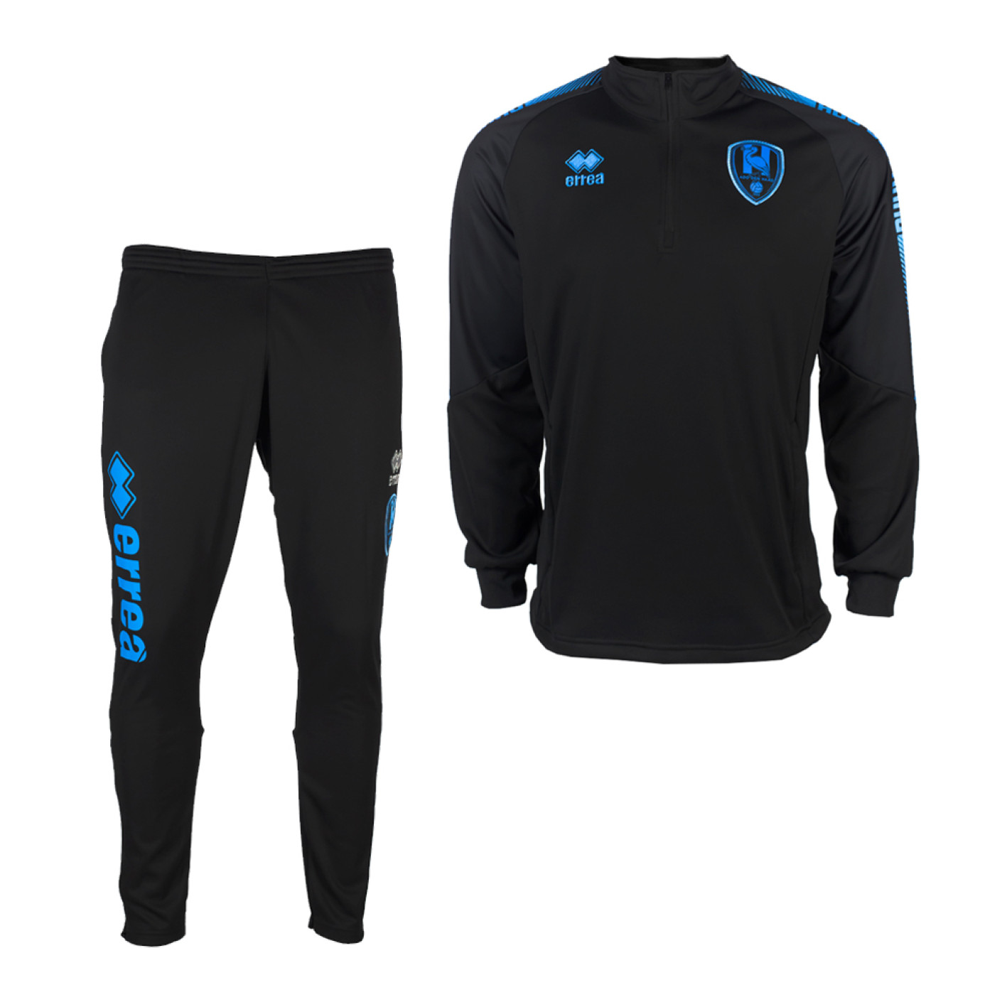 Errea ADO Den Haag Drill Trainingspak 2019-2020 Zwart Blauw