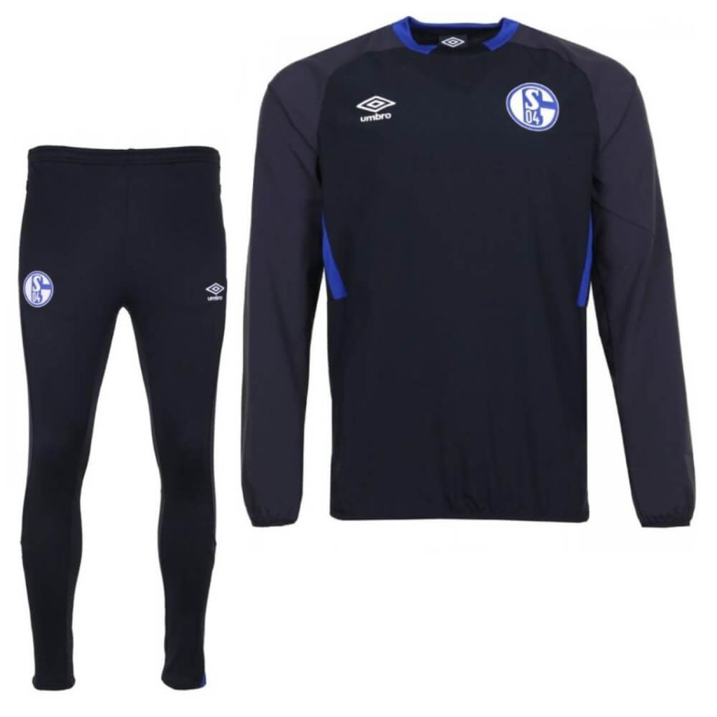UMBRO Schalke 04 Trainingspak 2019-2020 Donkerblauw