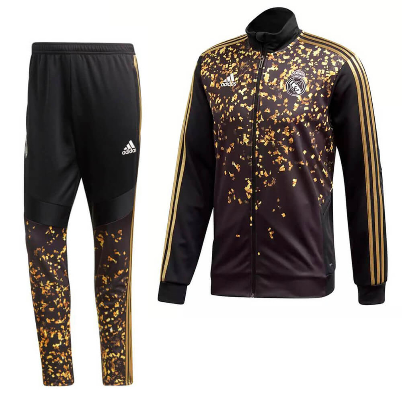 adidas Real Madrid x EA Sports Trainingspak Zwart Goud