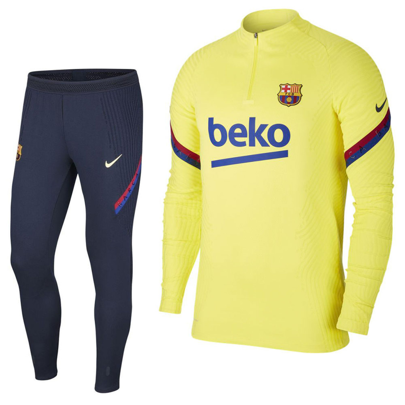 Nike FC Barcelona Next Gen VaporKnit Trainingspak 2019-2020 Blauw