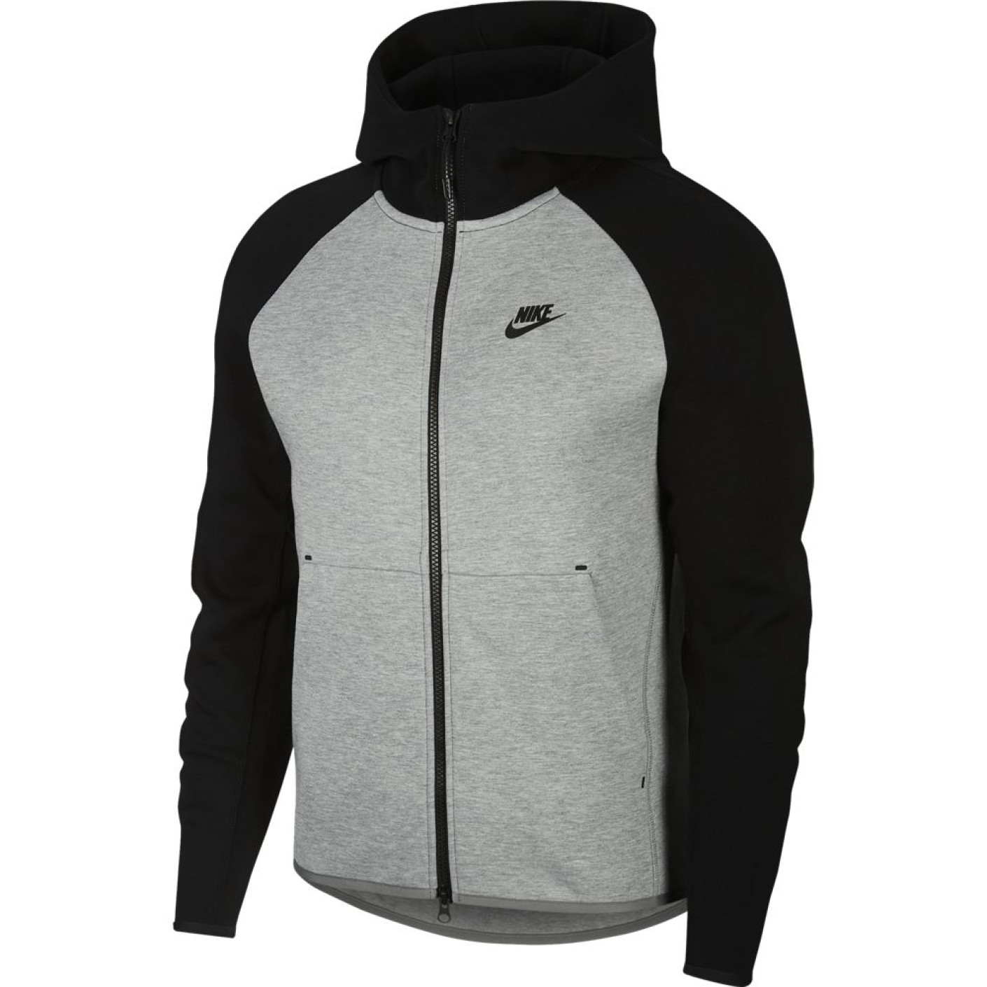 Nike Tech Fleece Hoodie Full Zip Grijs Donkergrijs