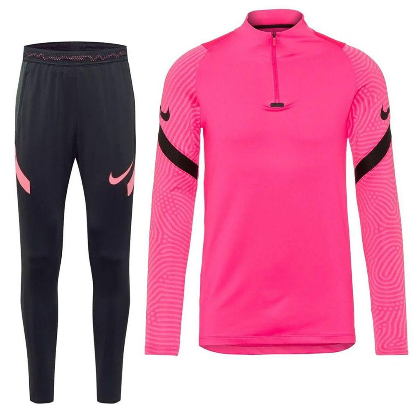 Nike Dry Strike Next Gen Trainingspak Roze Zwart