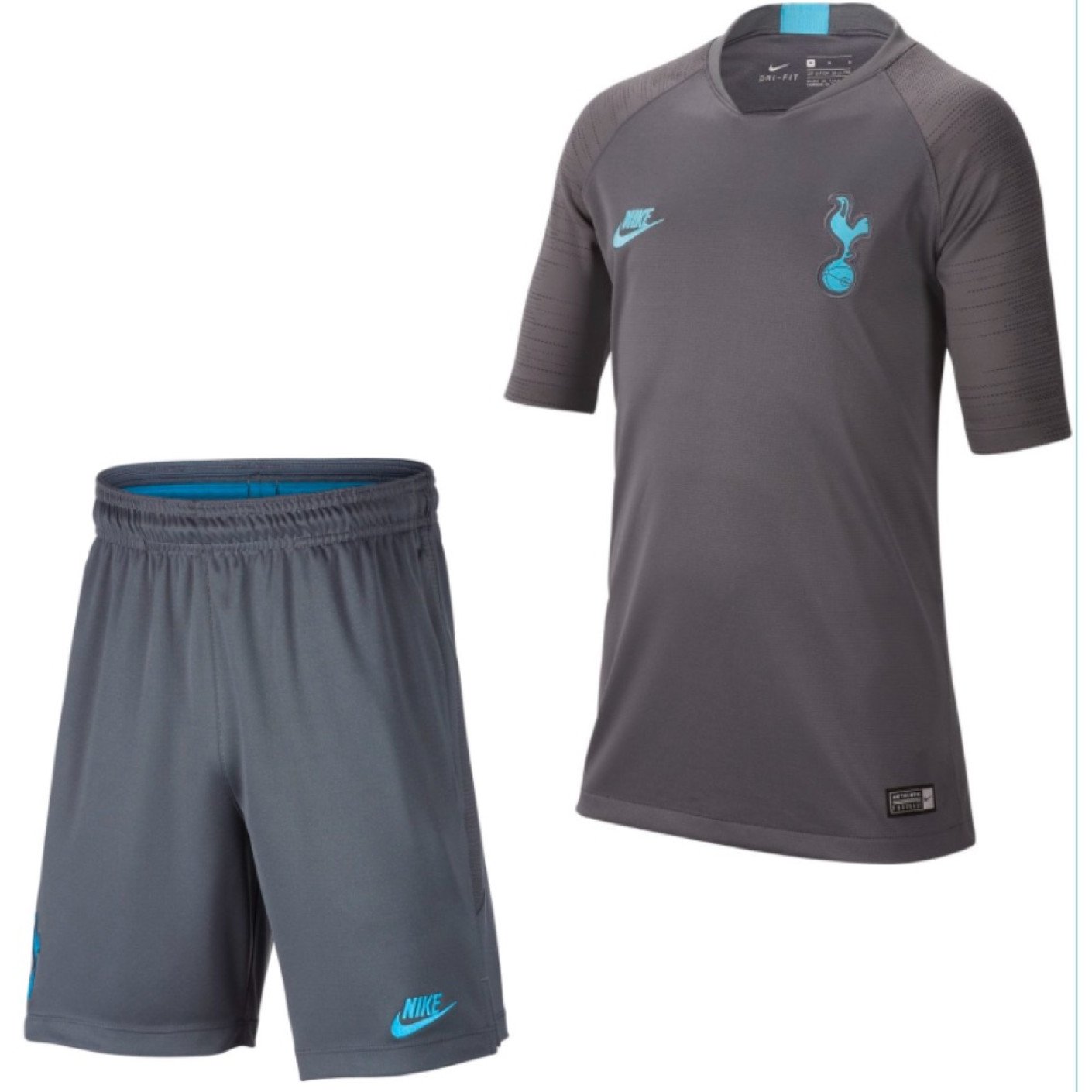 Nike Tottenham Hotspur Trainingsset 2019-2020 Kids Grijs Blauw