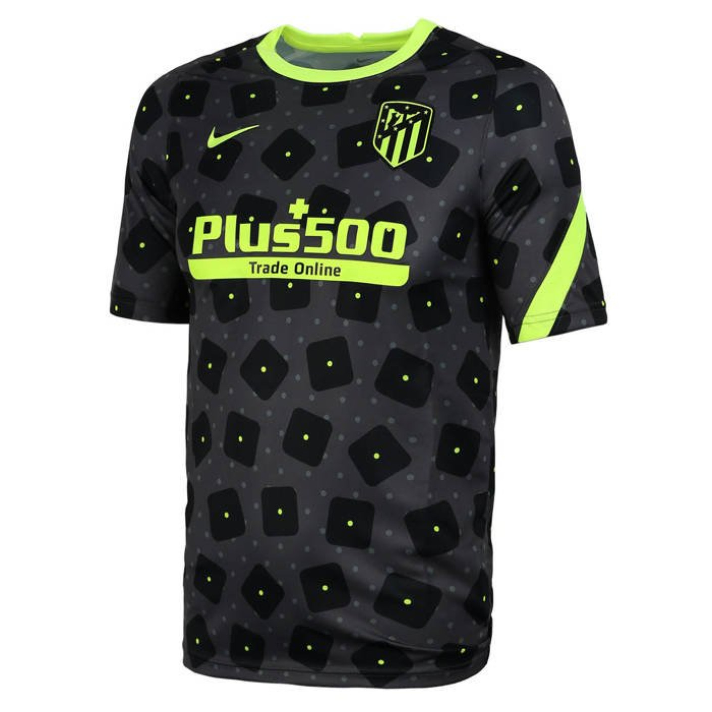 Nike Atletico Madrid Dry Trainingsshirt Pre-Match CL 2020-2021 Zwart