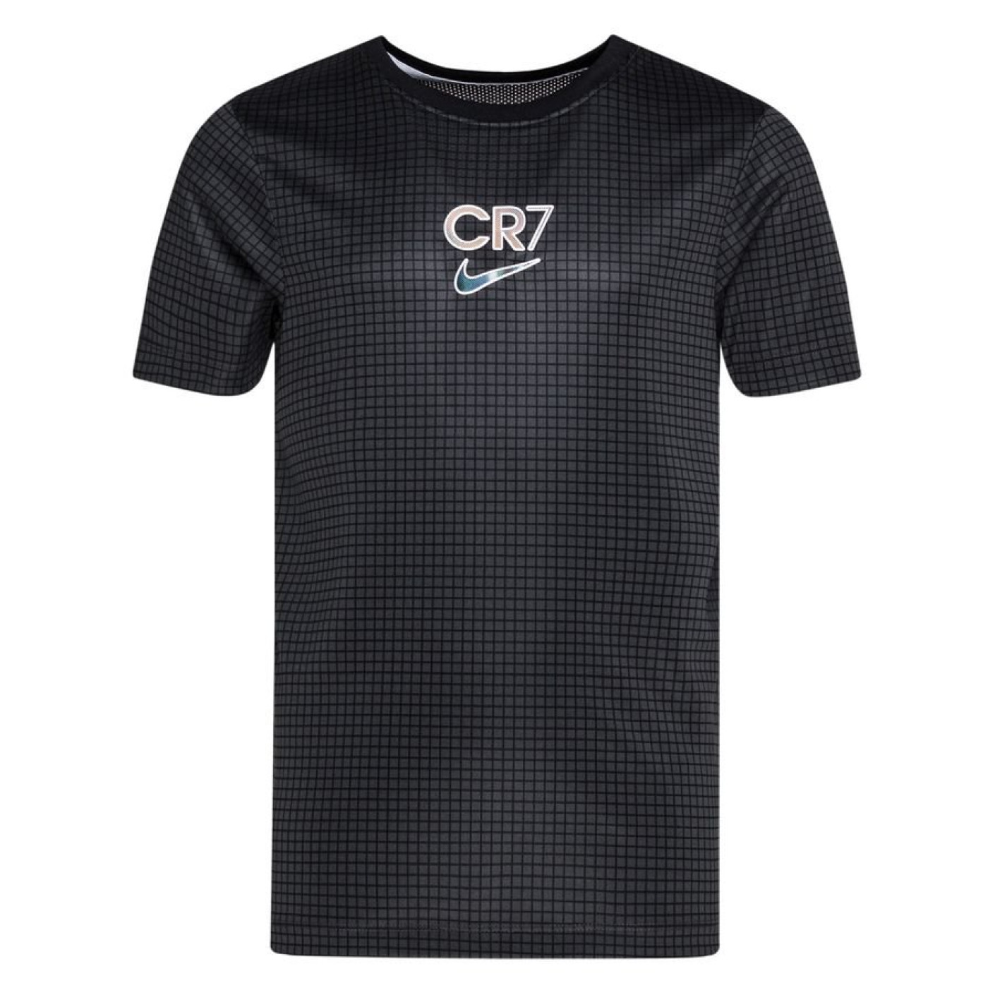 Nike CR7 Dry Strike Trainingsshirt Kids Antraciet Zwart
