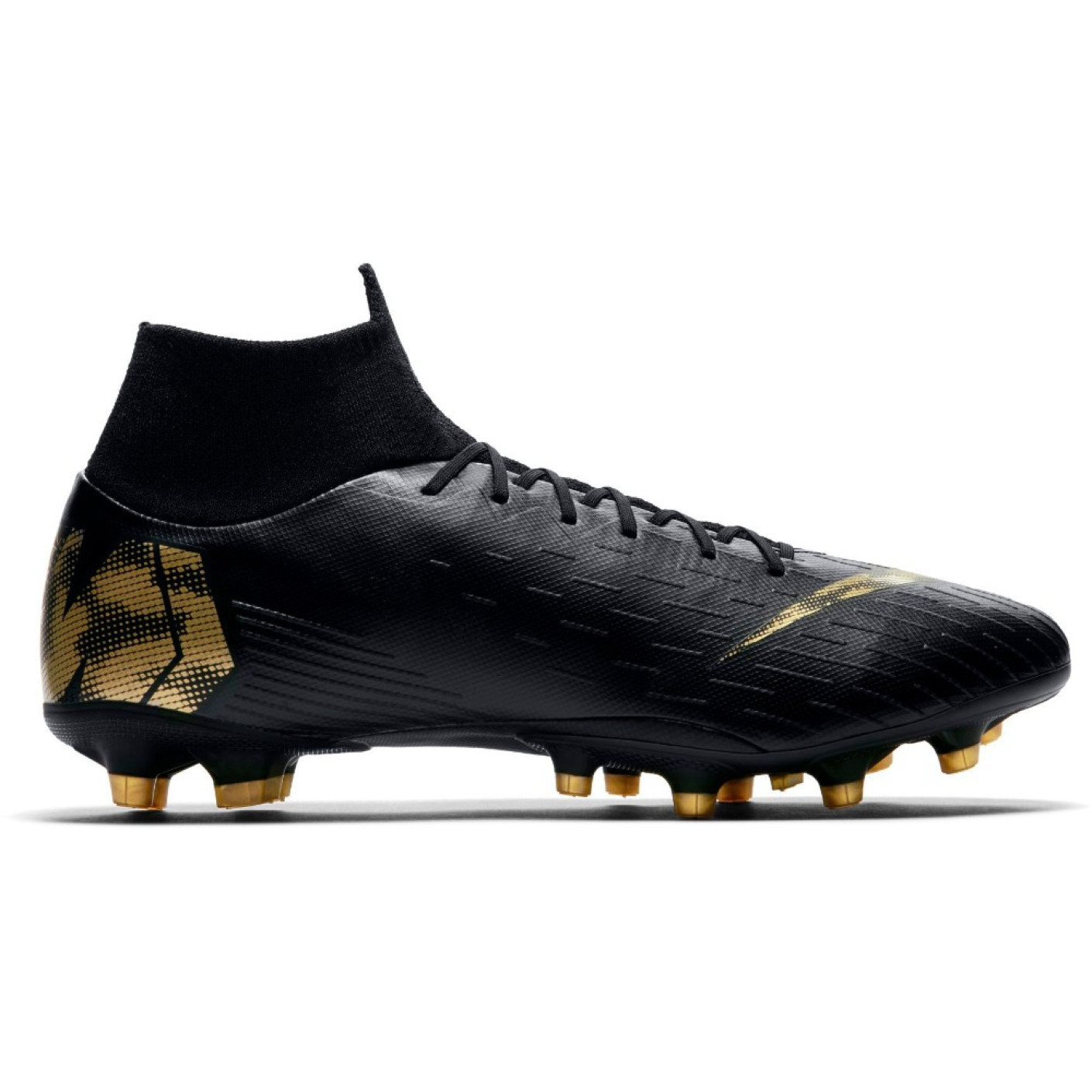 Nike Mercurial SUPERFLY 6 PRO AG-PRO Voetbalschoenen Zwart Goud